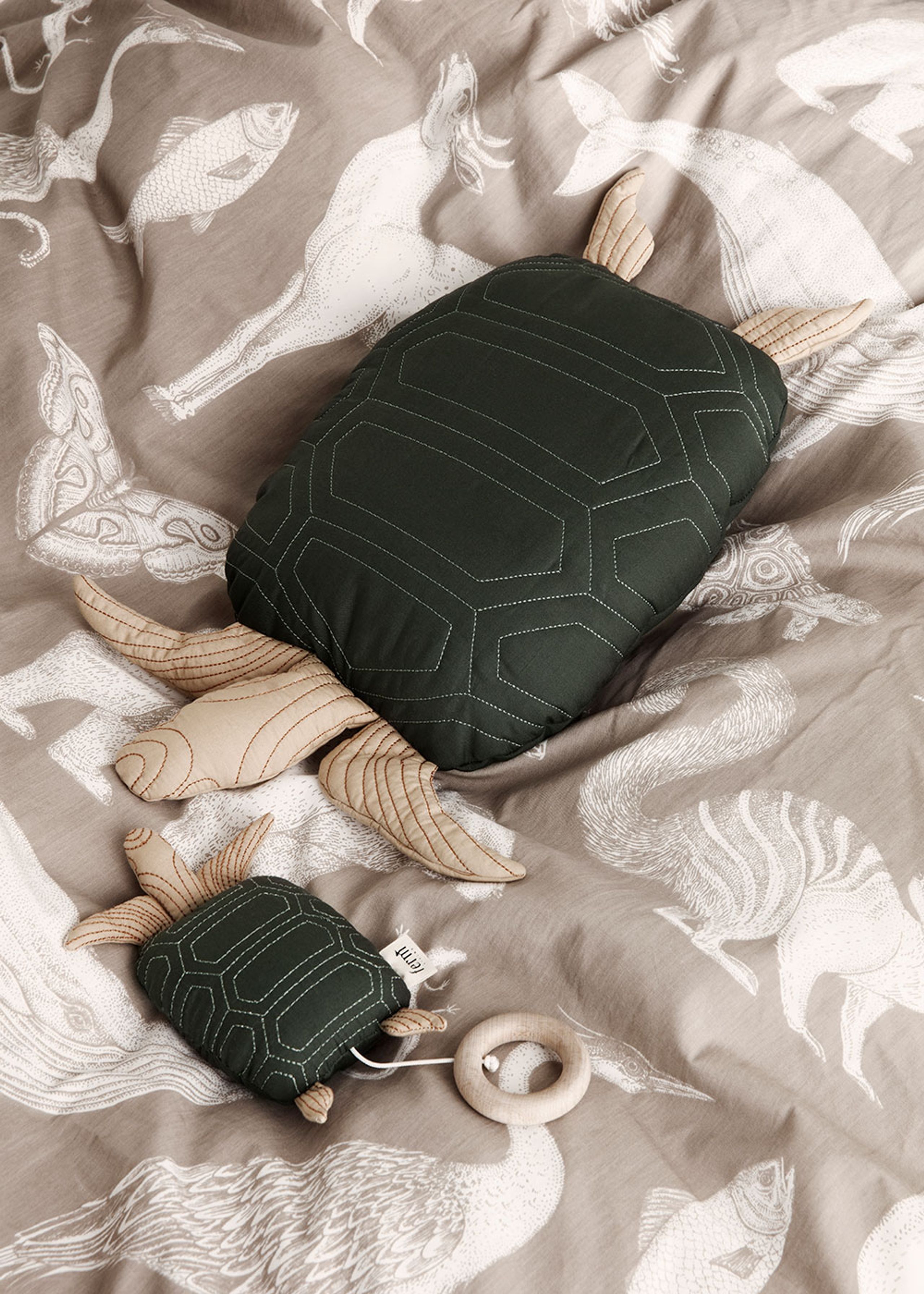 Ferm Living - Bed Sheet - Katie Scott Sengetøj - Sand