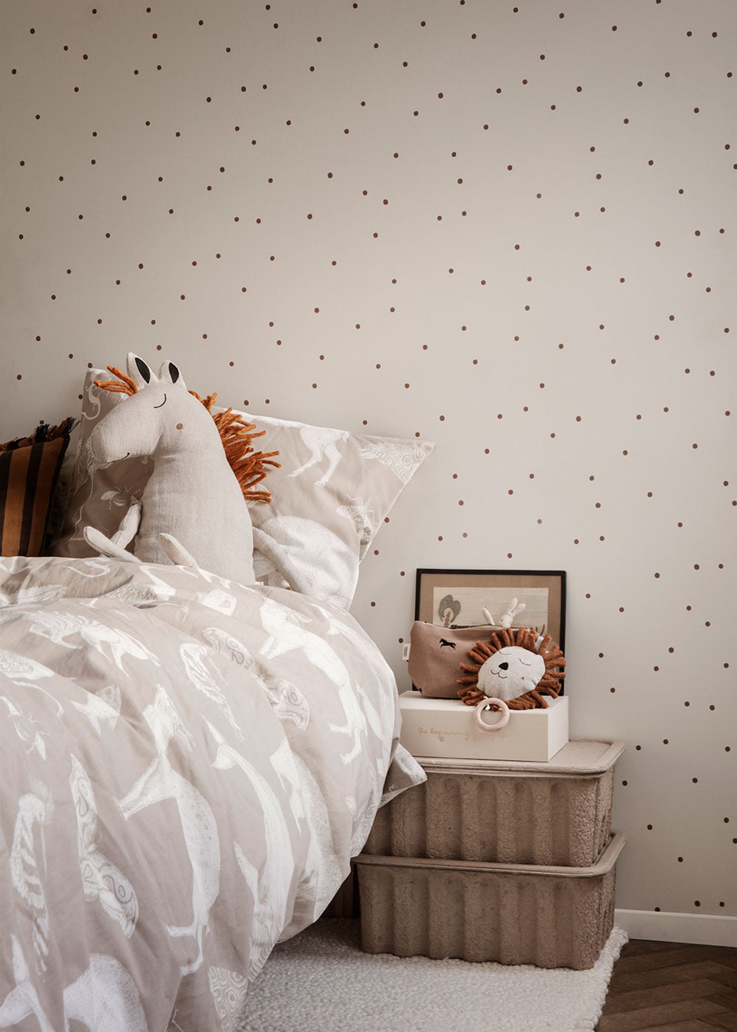 Ferm Living - Bed Sheet - Katie Scott Sengetøj - Sand