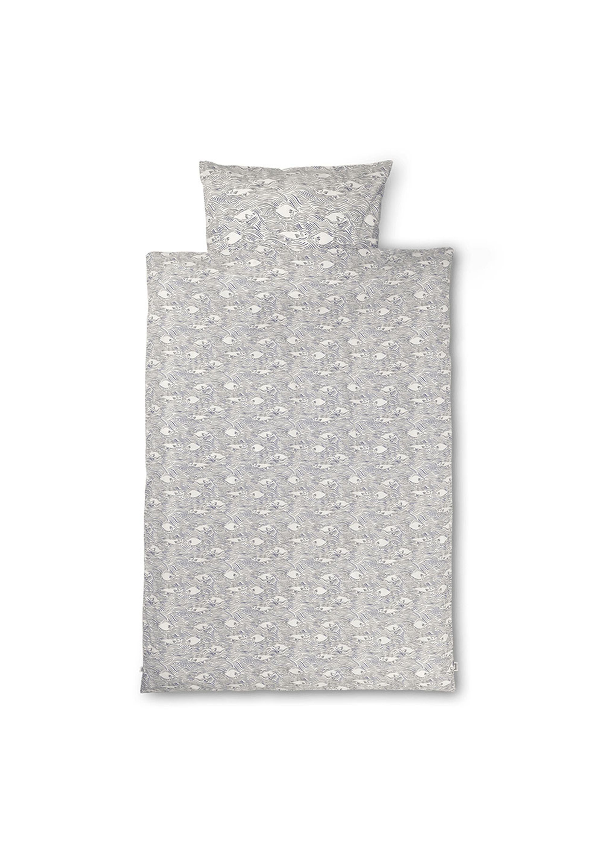 Ferm Living - Bed Sheet - Stream Sengetøj - Baby