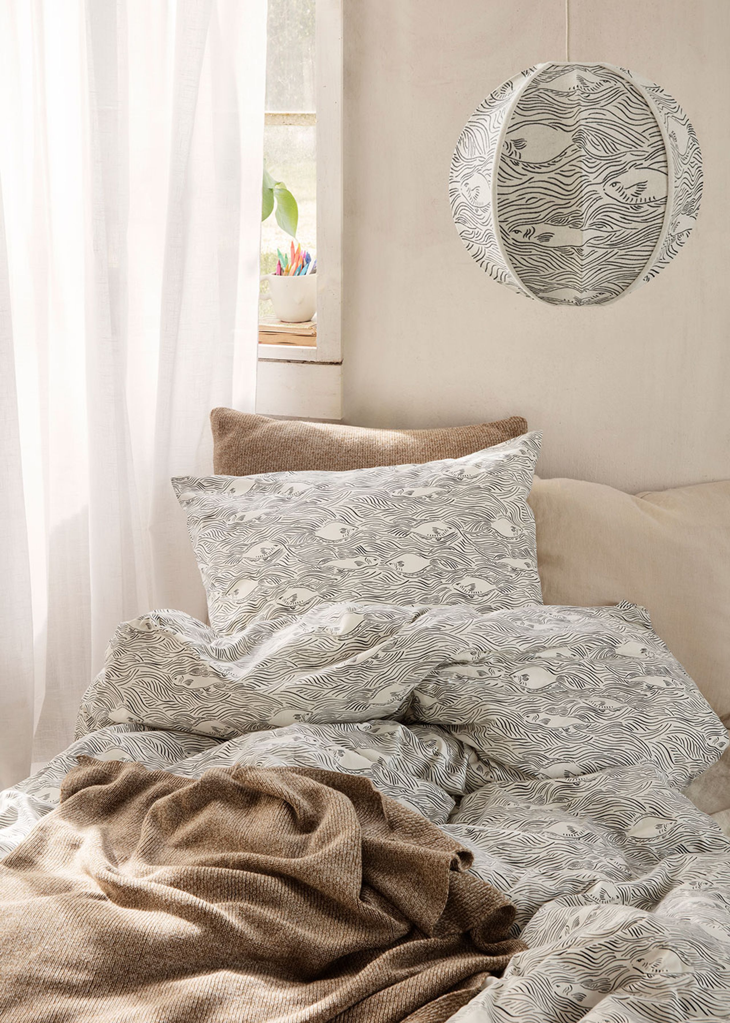 Ferm Living - Set da letto - Stream Sengetøj - Junior