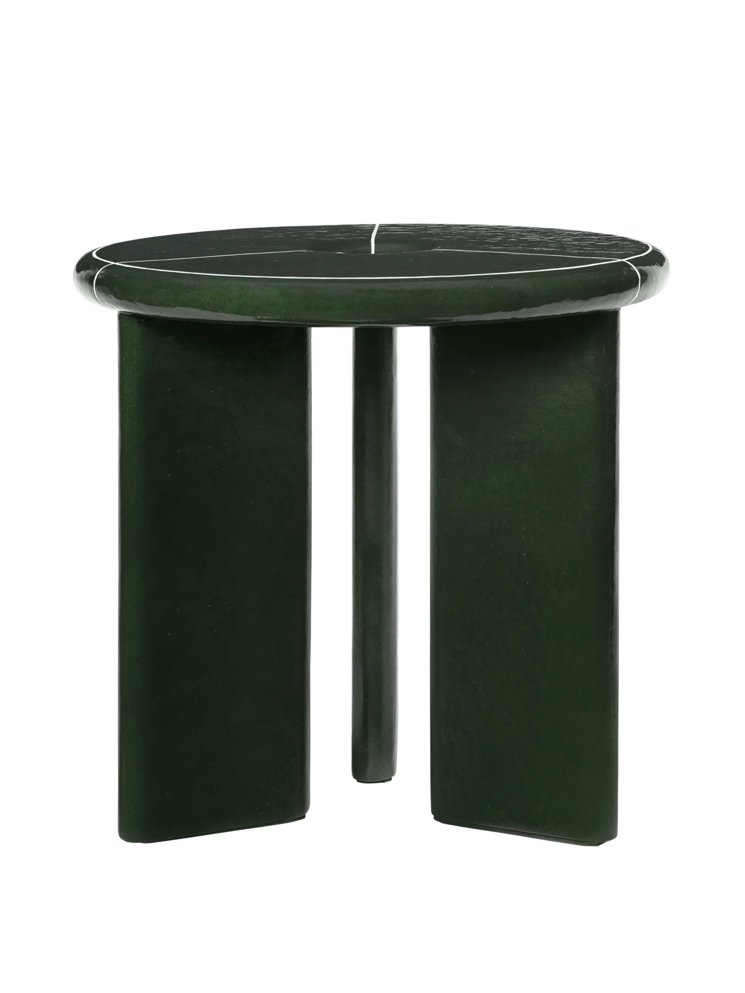 Ferm Living - Table d'appoint - Deya Side Table - Dark Green
