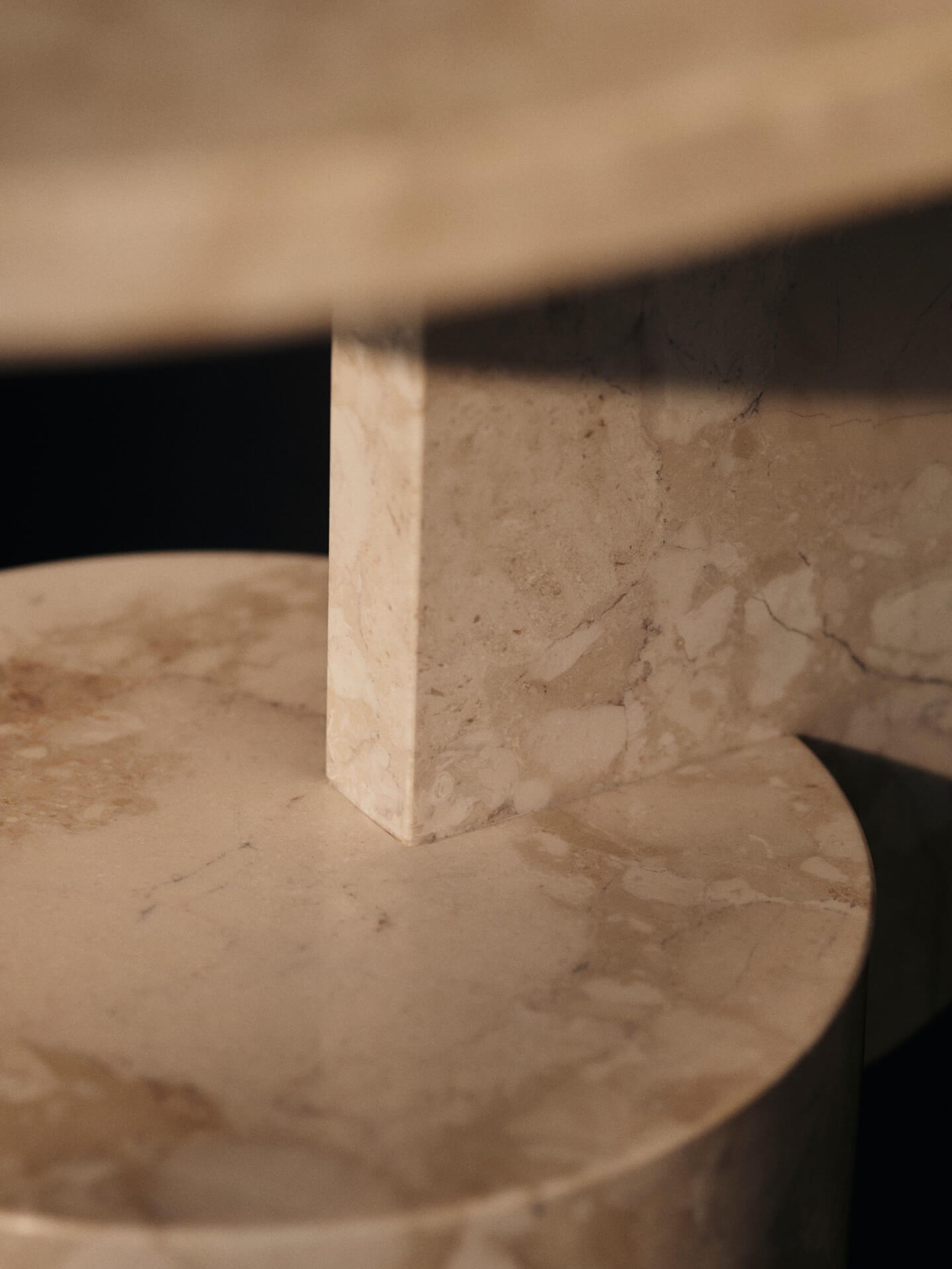 Ferm Living - Side table - Insert Side Table Stone - Sand