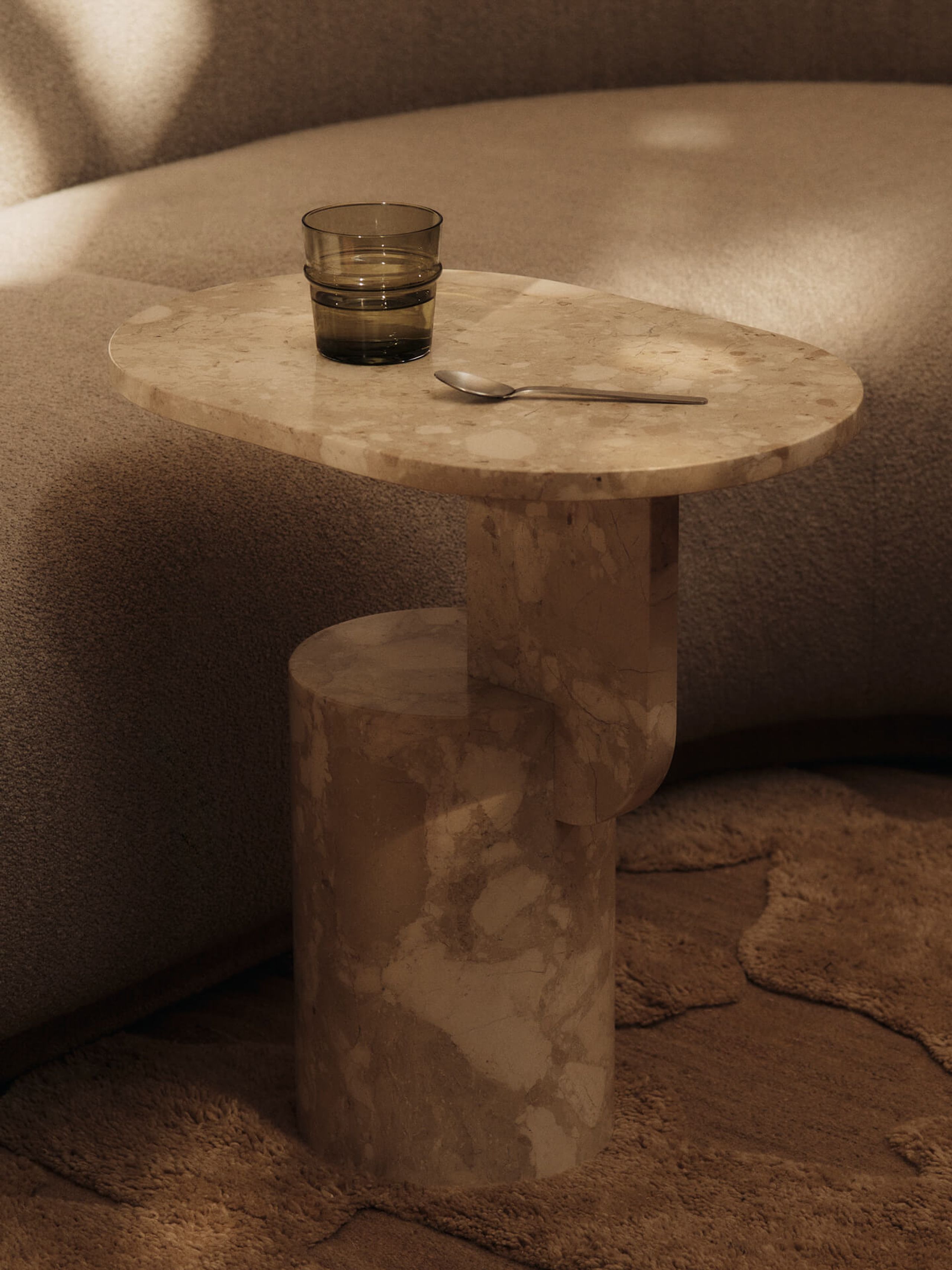 Ferm Living - Side table - Insert Side Table Stone - Sand