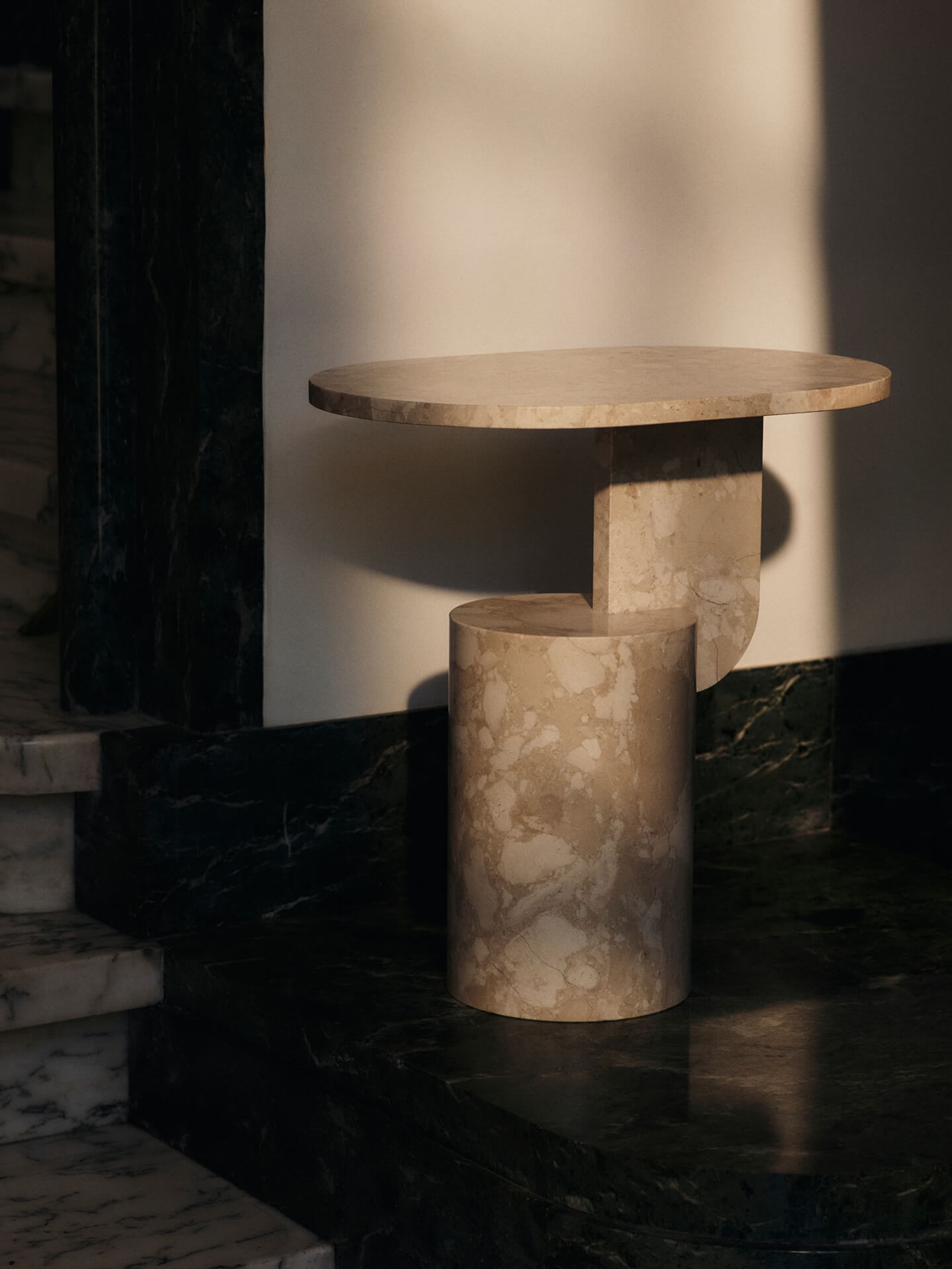Ferm Living - Side table - Insert Side Table Stone - Sand