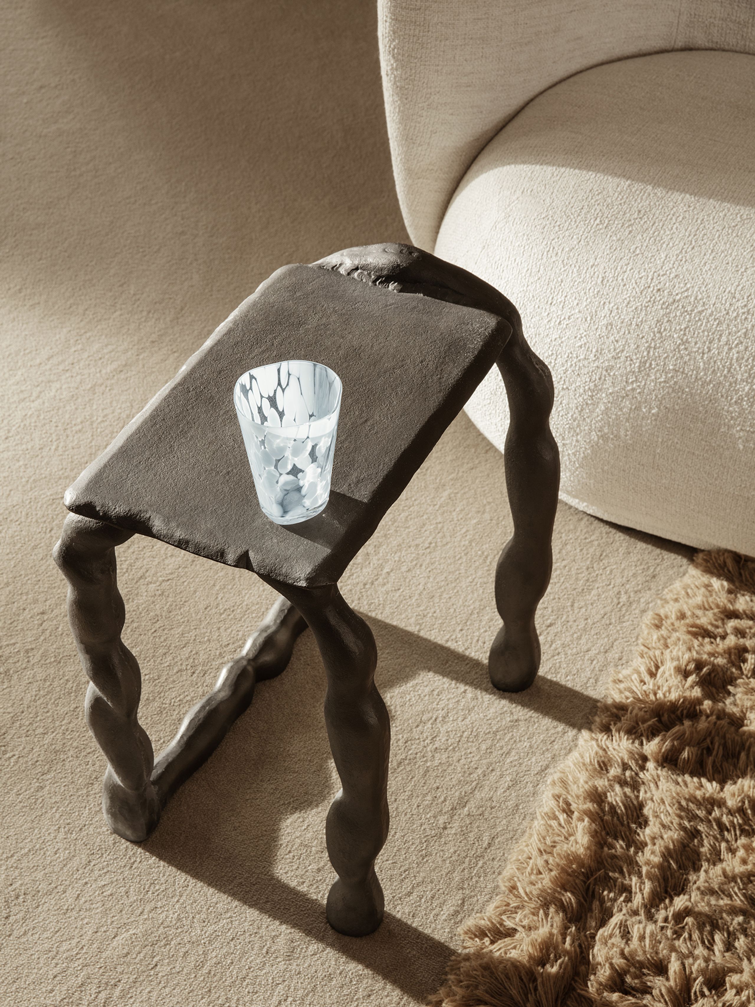 Ferm Living - Sidebord - Rotben - Sculptural Piece - Black