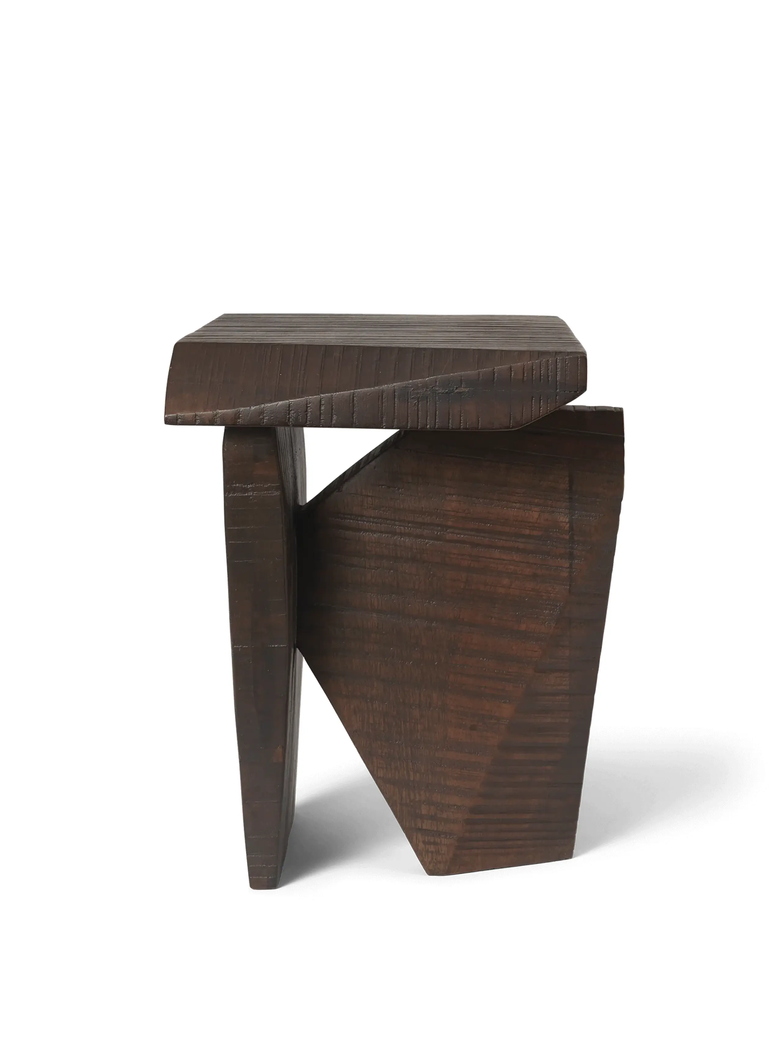 Ferm Living - Sidebord - Silva Piece - Dark Stained Mango Wood - Dark Stained Mango Wood