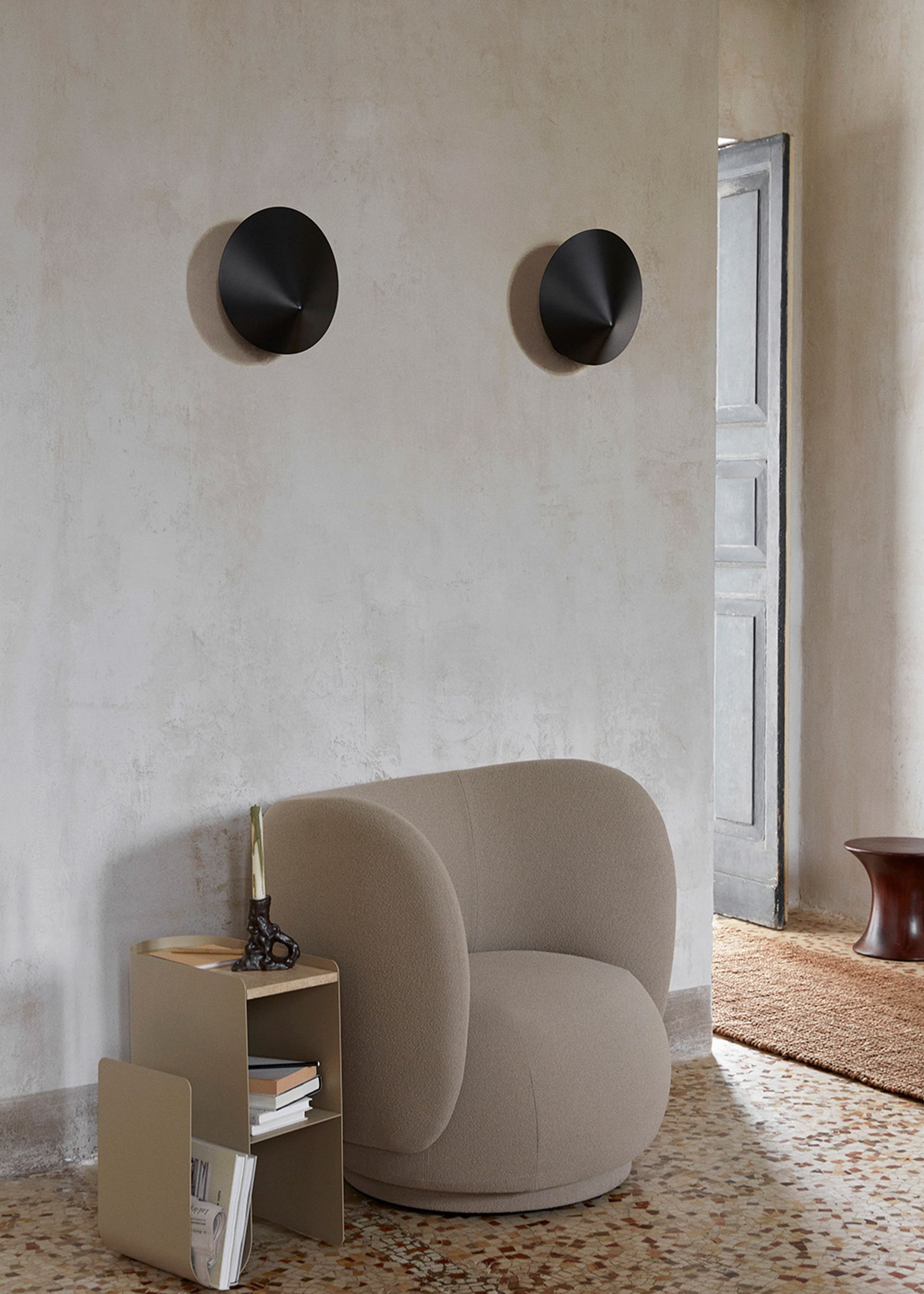 Ferm Living - Side table - Vault Side Table - Cashmere