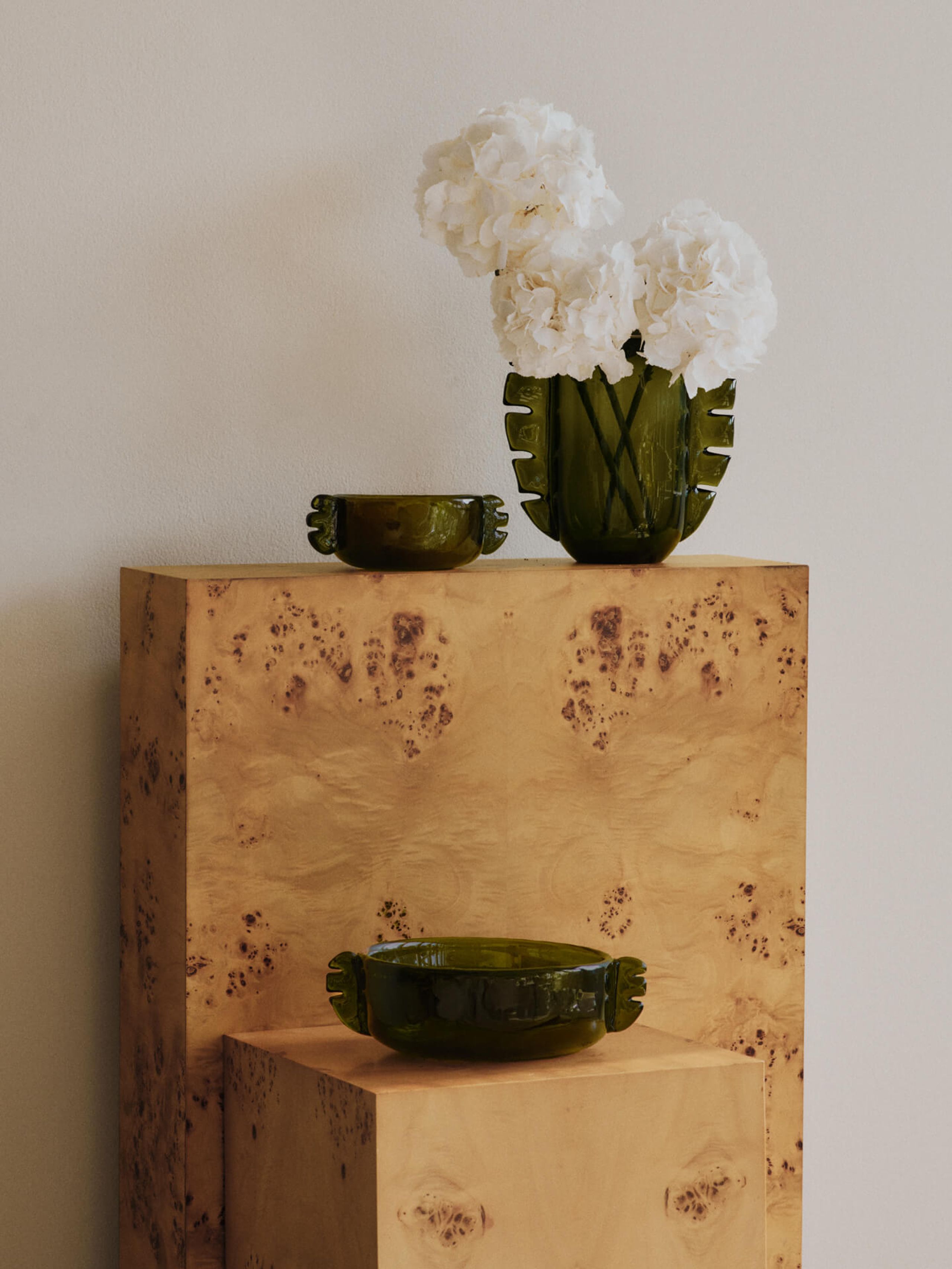 Ferm Living - Bol - Alas Bowl - Moss Green - Small