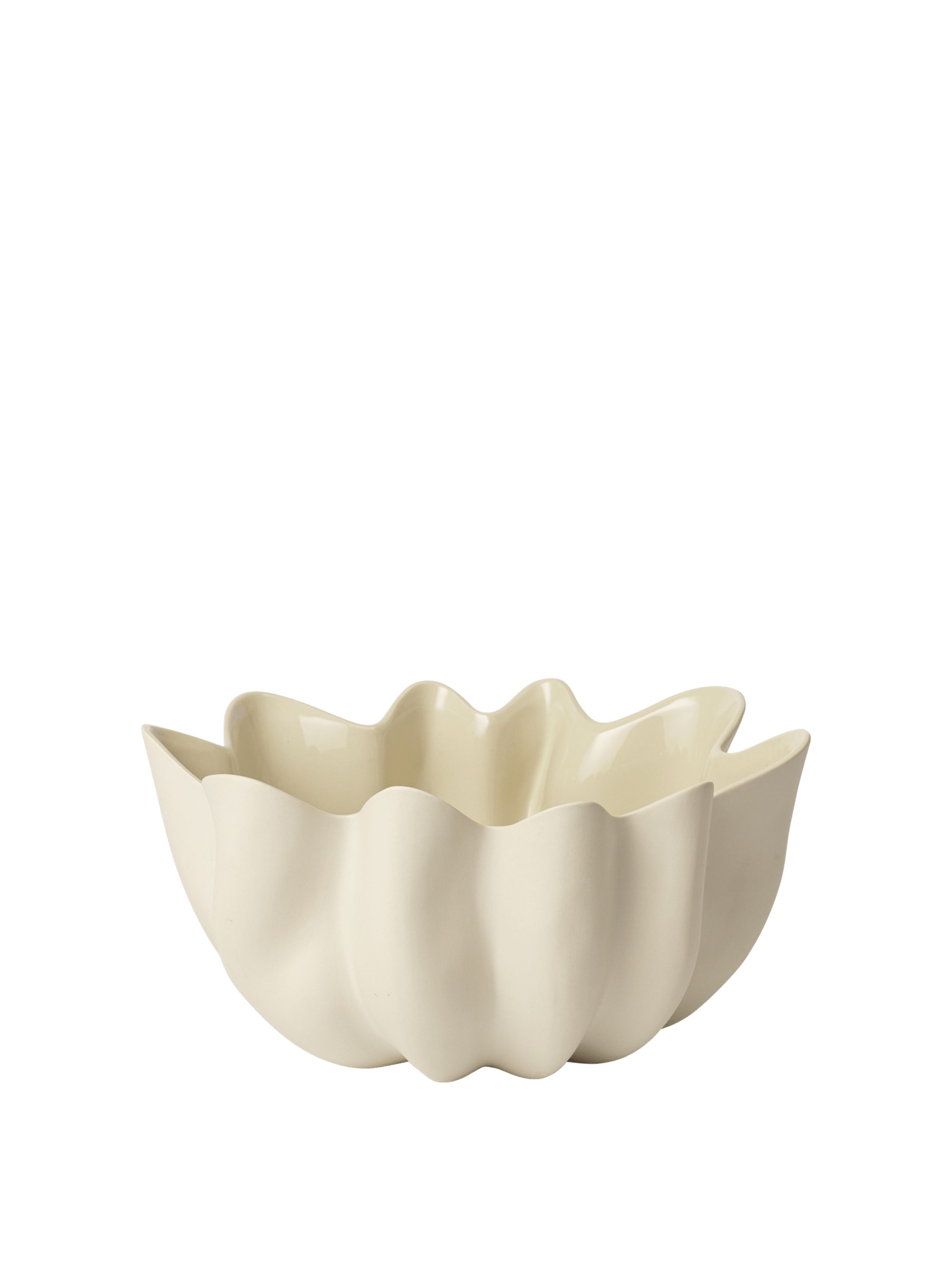 Ferm Living - Bowl - Nium Bowl - Off-white - large