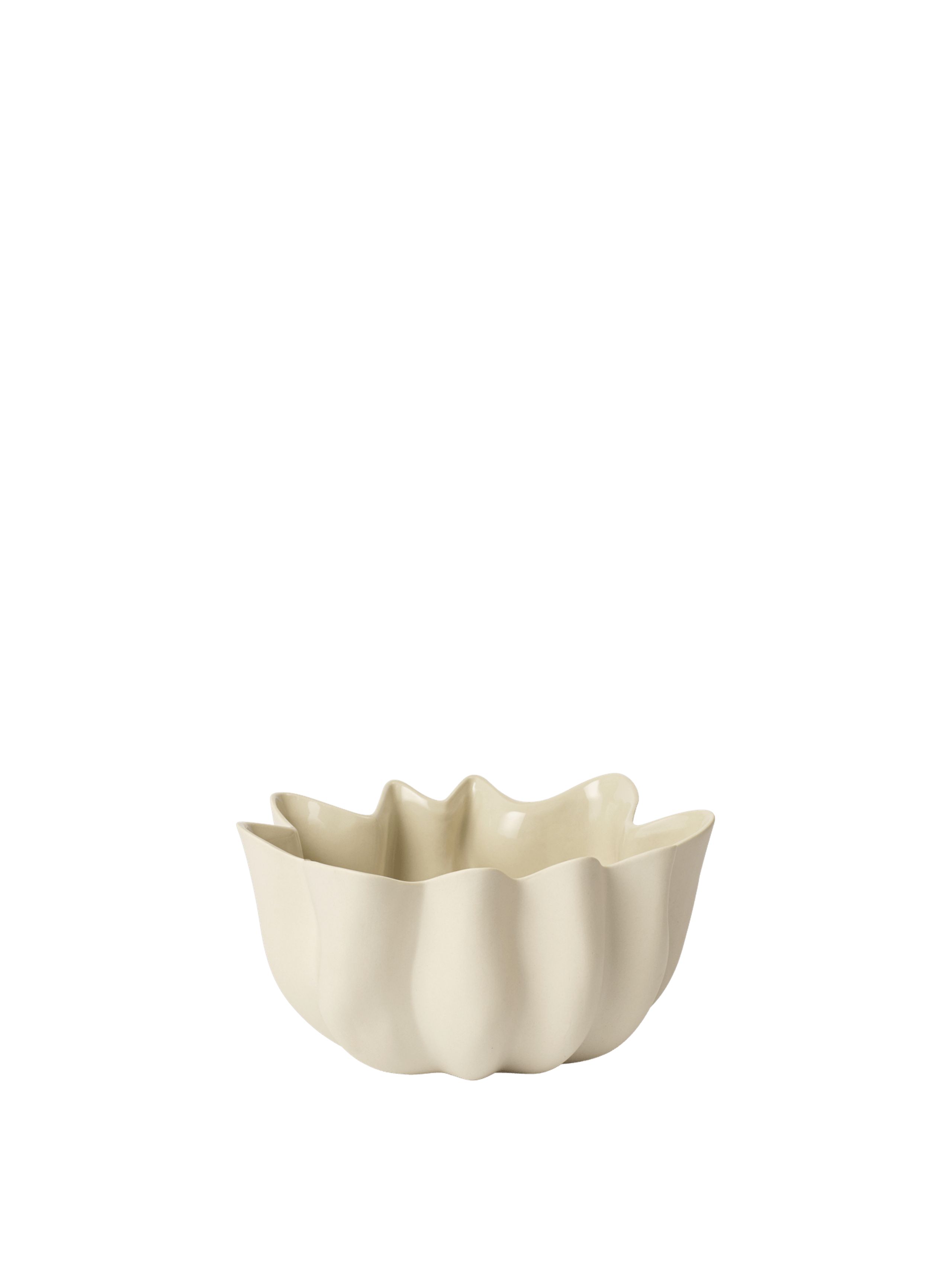 Ferm Living - Bowl - Nium Bowl - Off-white - small