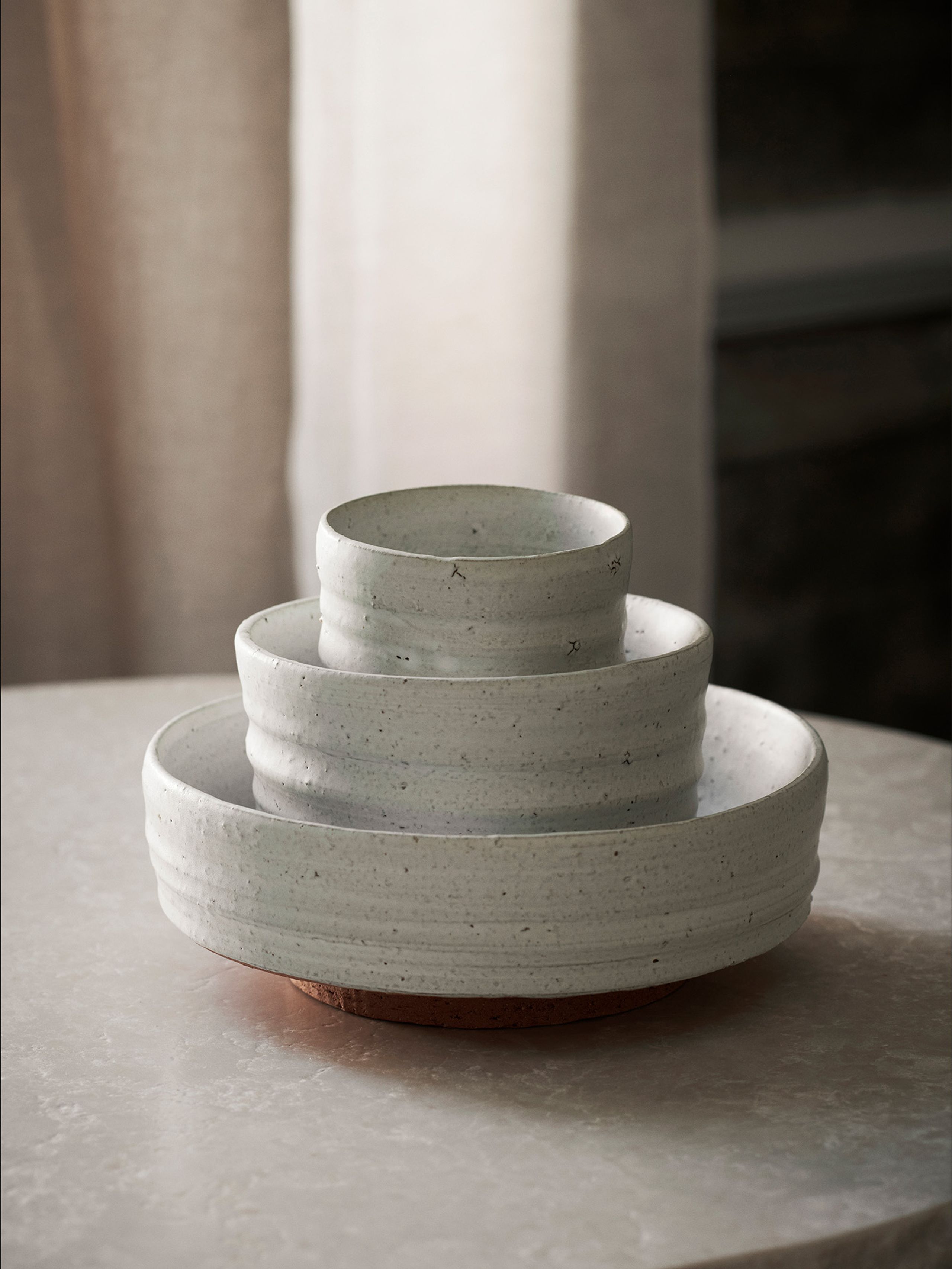Ferm Living - Schüssel - Serena Bowl - Serena Bowl - Ø12.5 - Off-white