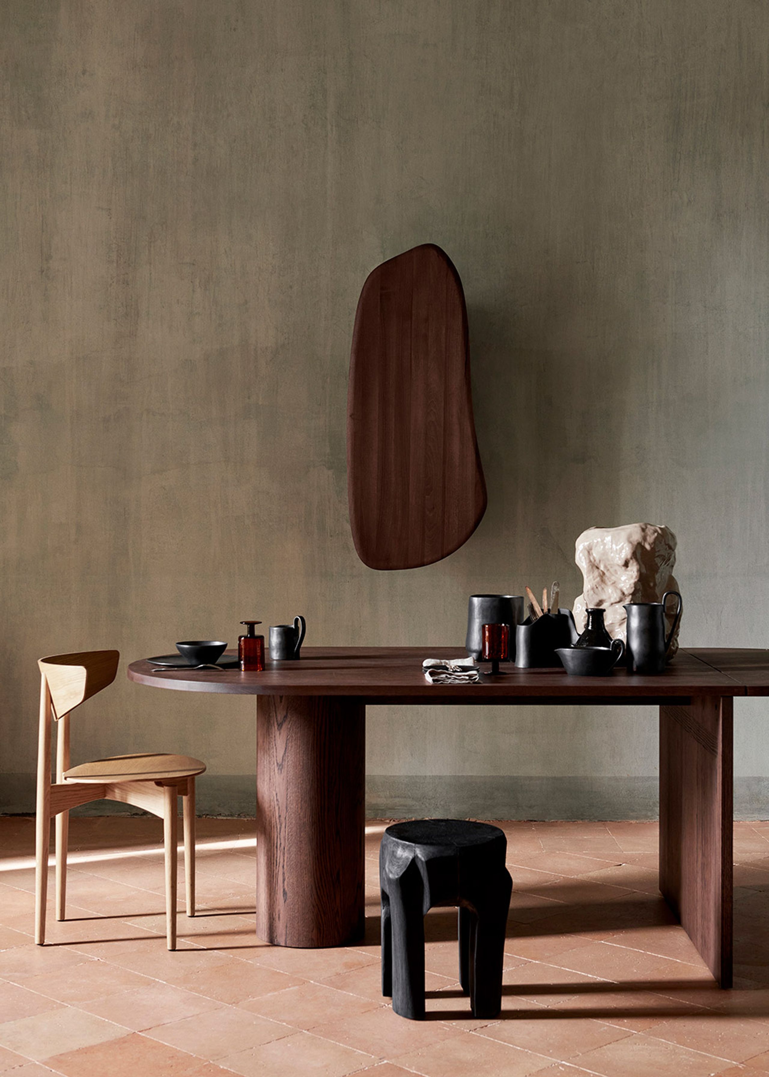 Ferm Living - Criar - Feve Wall Cabinet - Walnut