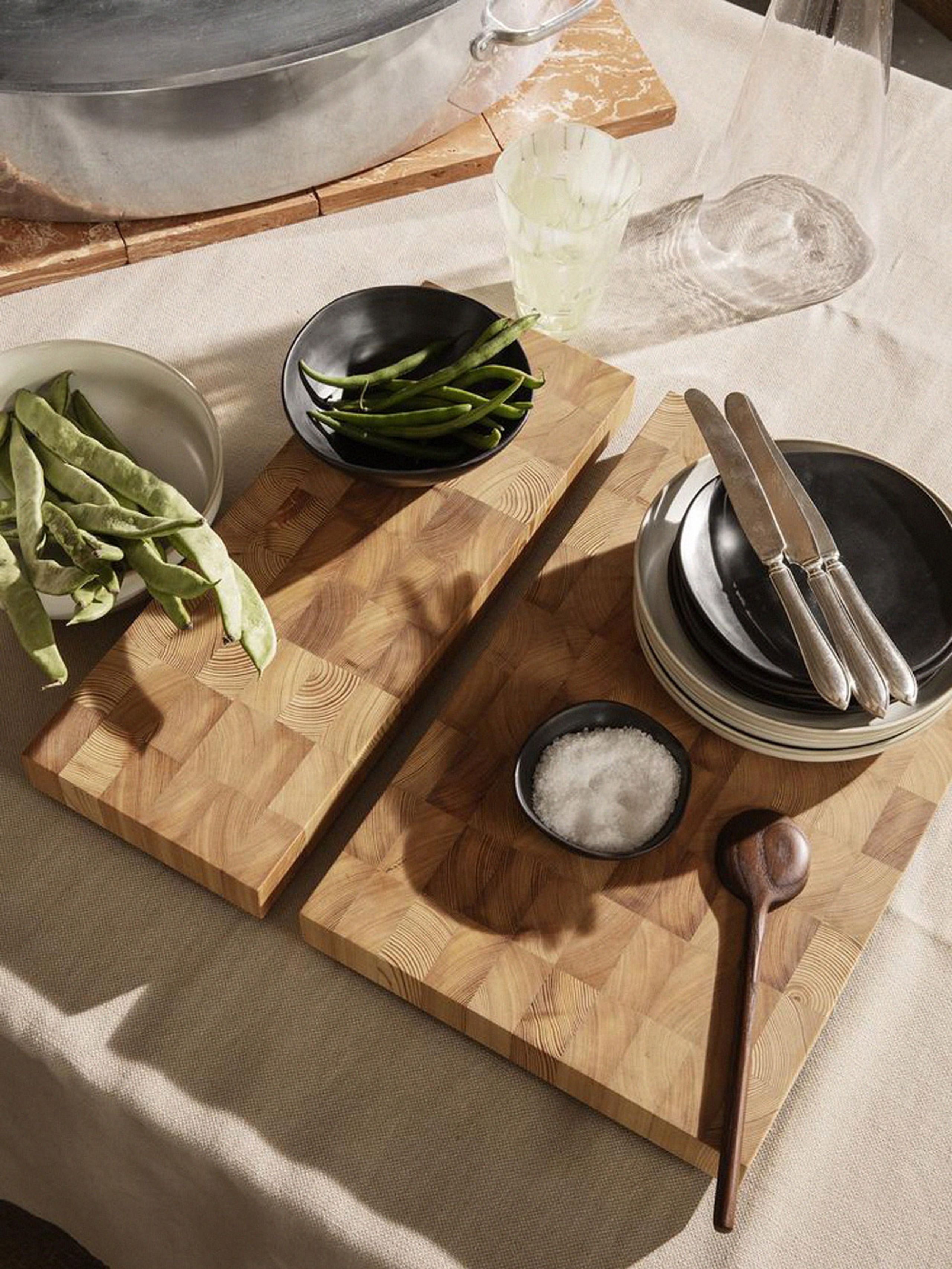 Ferm Living - Cutting Board - Chess Cutting Board - Large - Rectangular