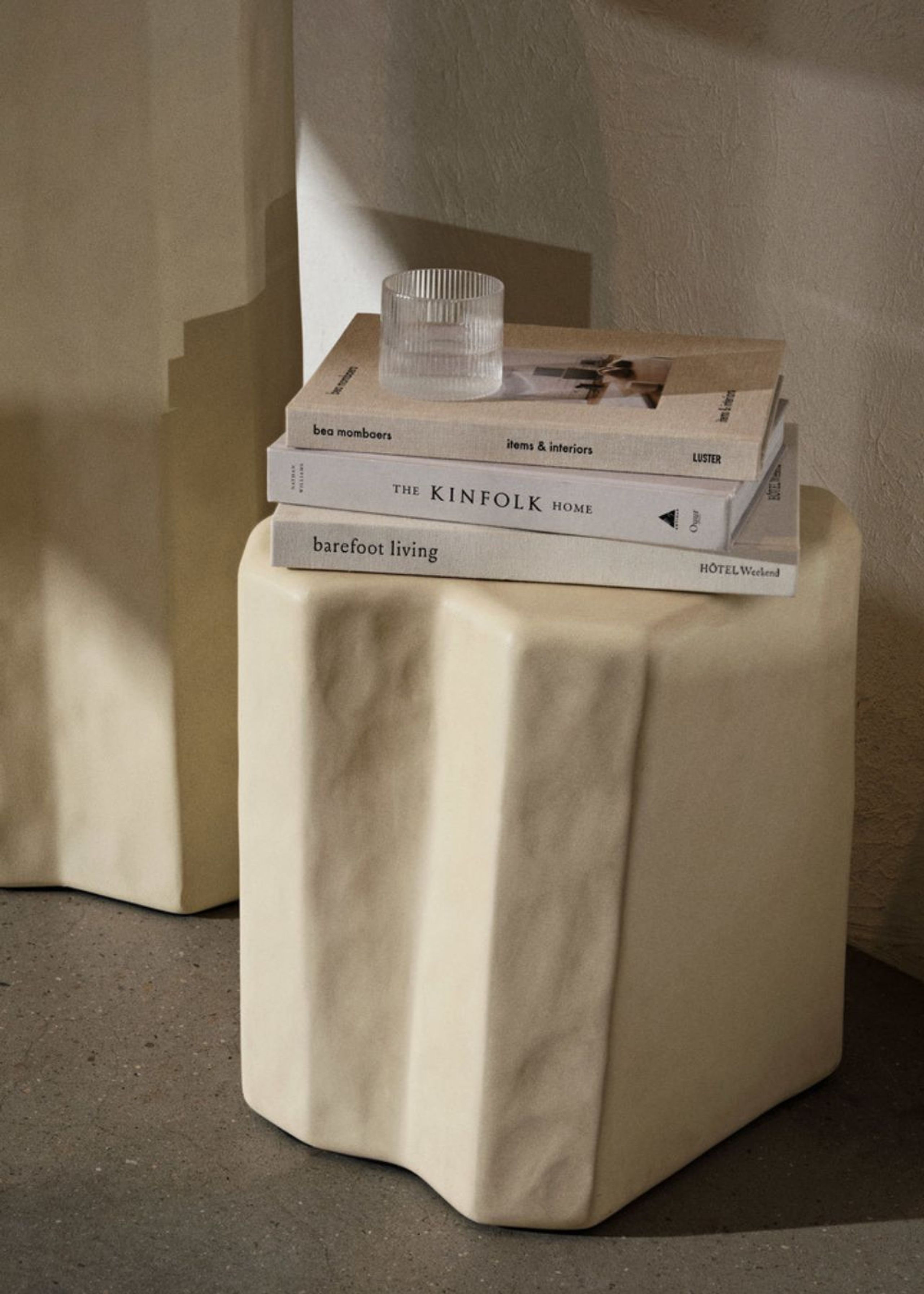 Ferm Living - Stool - Staffa Stool - Offwhite