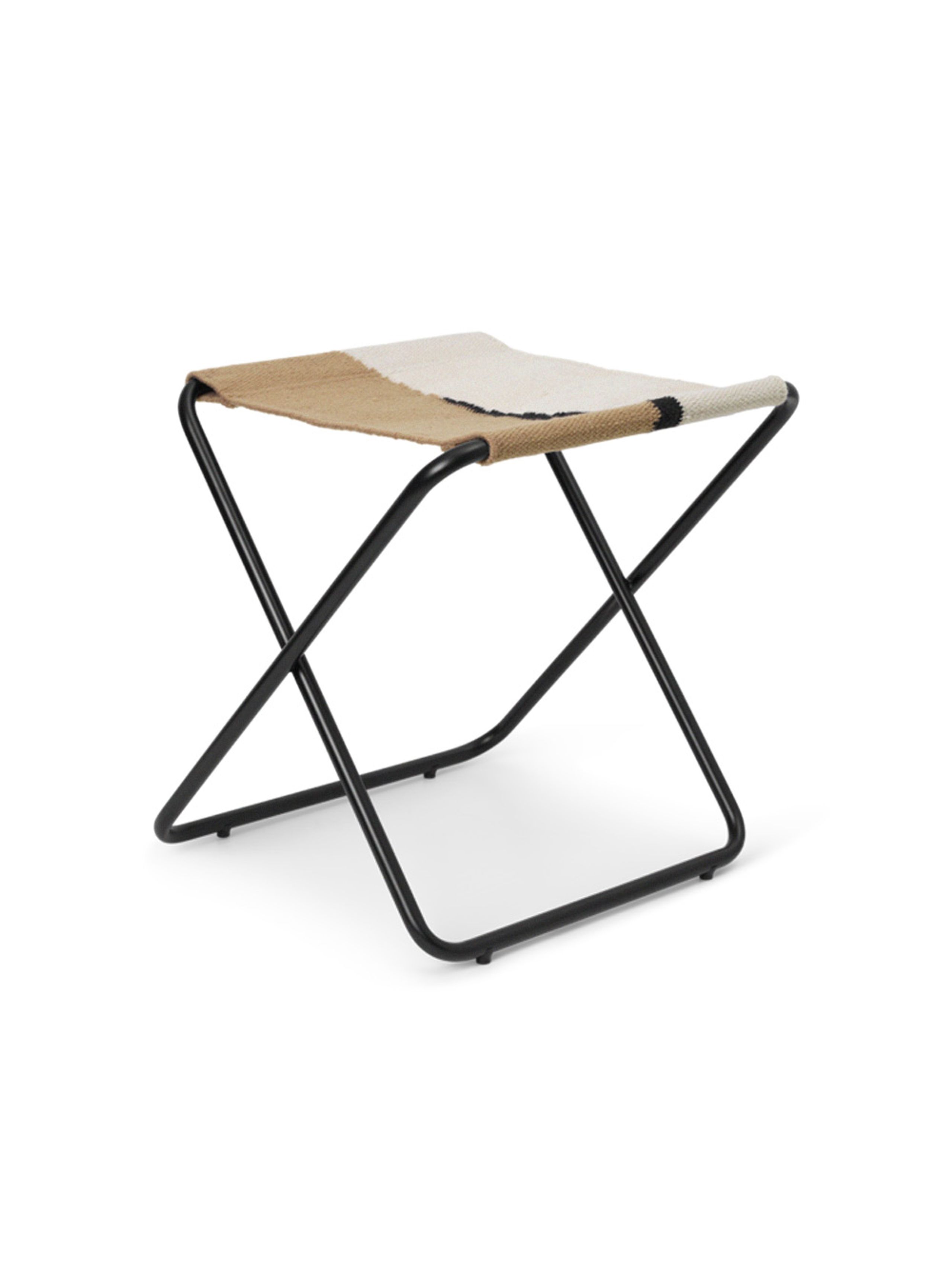 Ferm Living - Stool - Desert Stool - Soil / Black