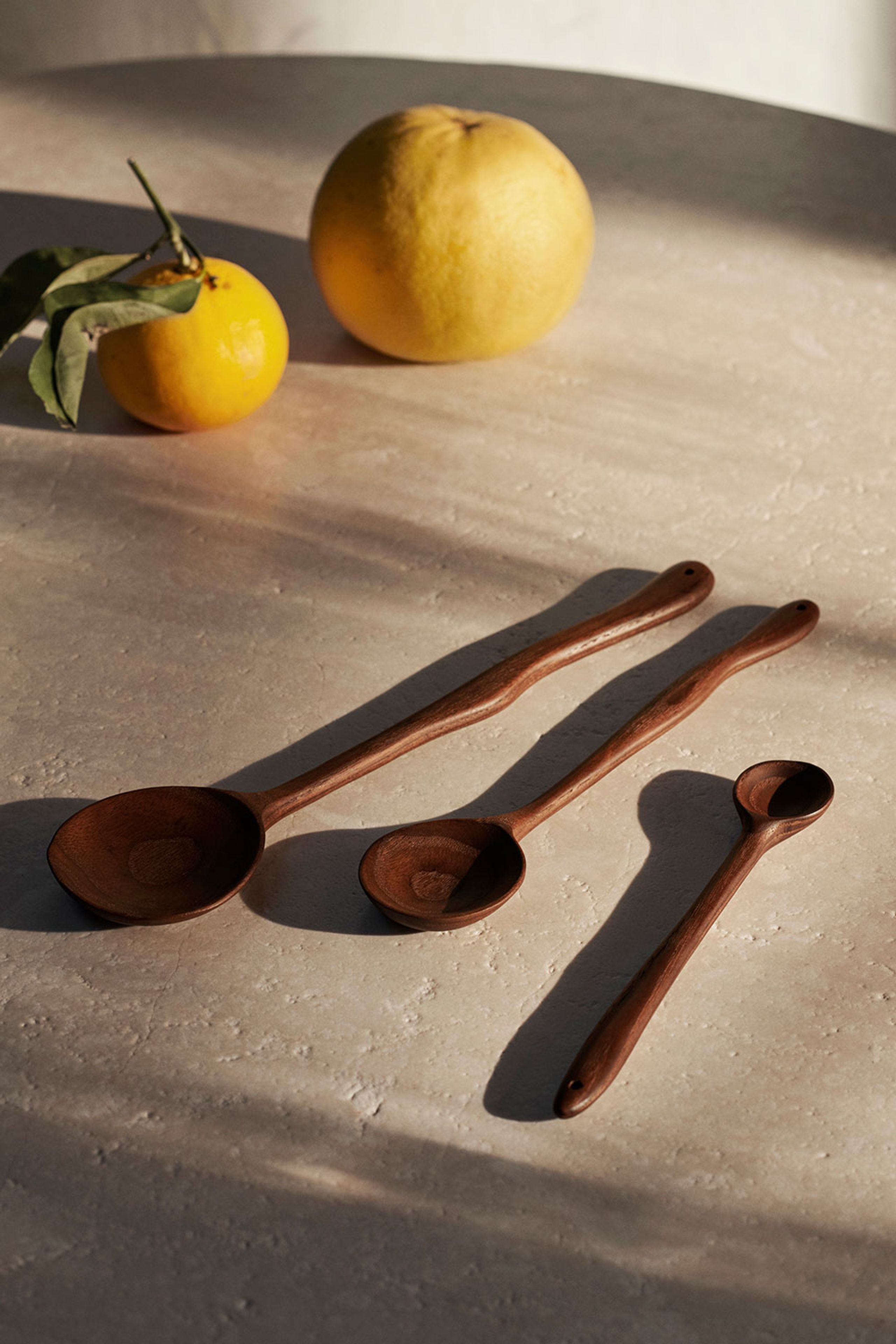 Ferm Living - Spoons - Meander Spoon - Small - Dark Brown