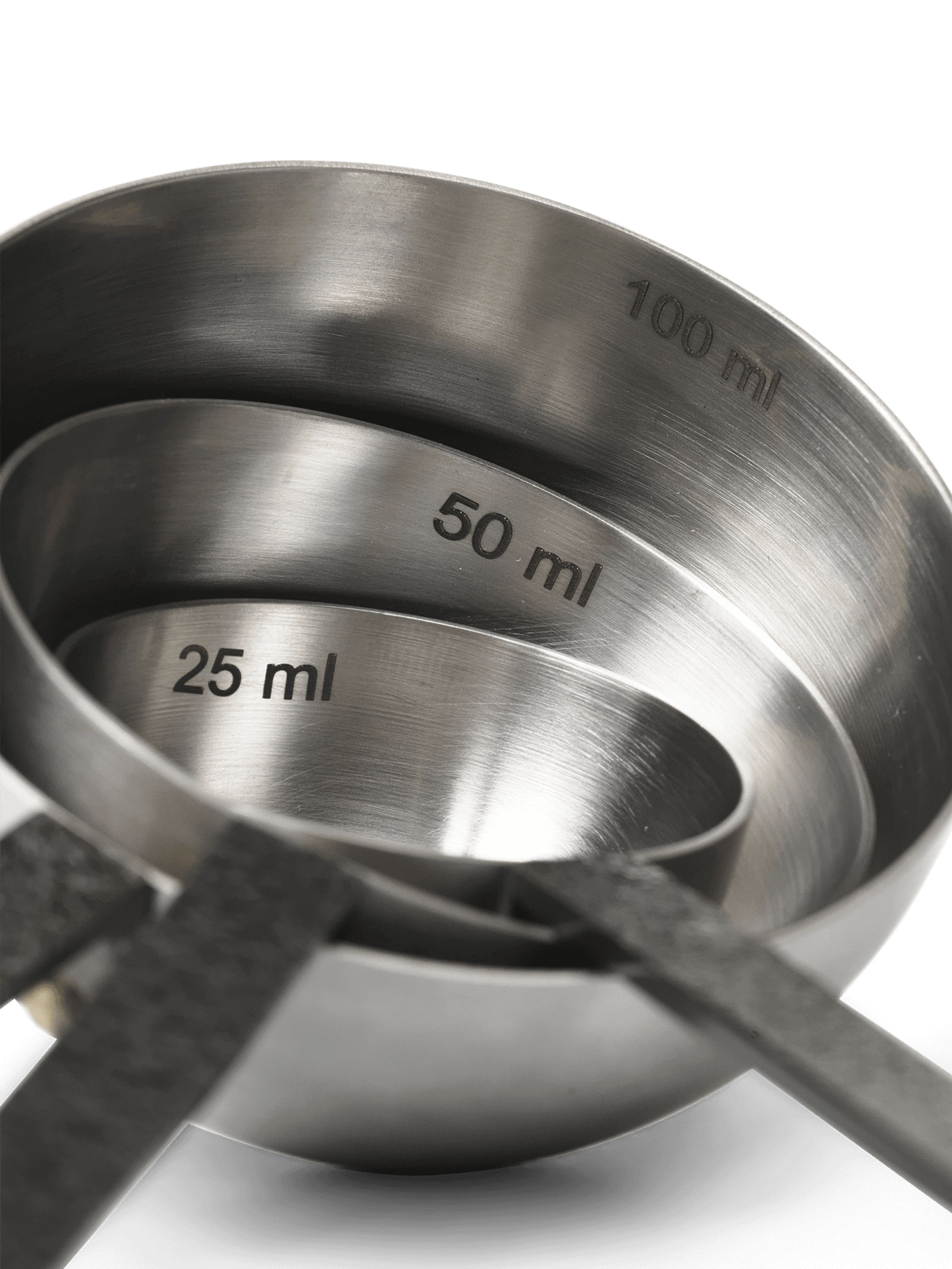 Ferm Living - - Obra Measuring Spoons - Set Of 3 - Set of 3 - Stainless Steel