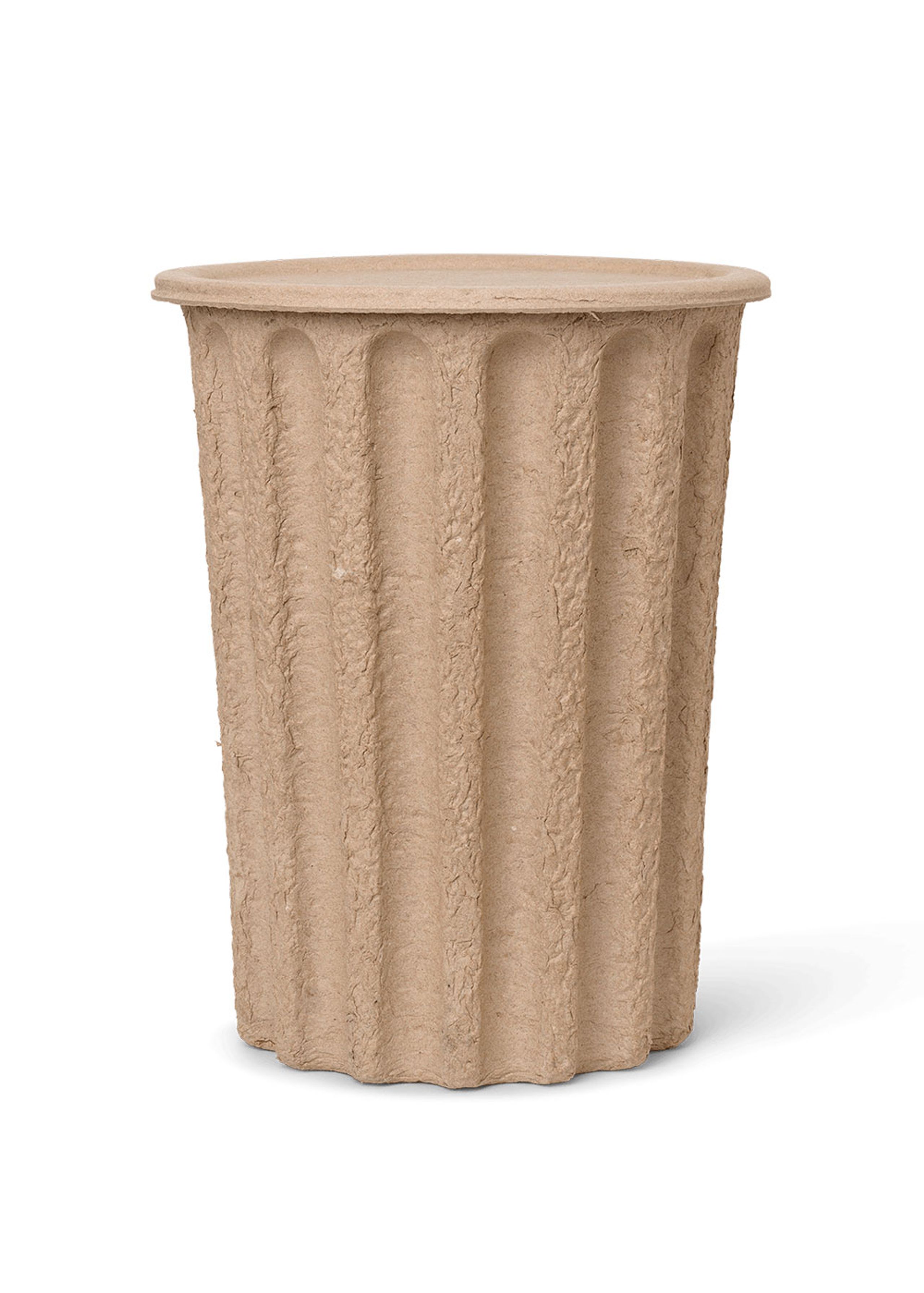Ferm Living - Prullenbak - Paper Pulp Paper Bin - Brown