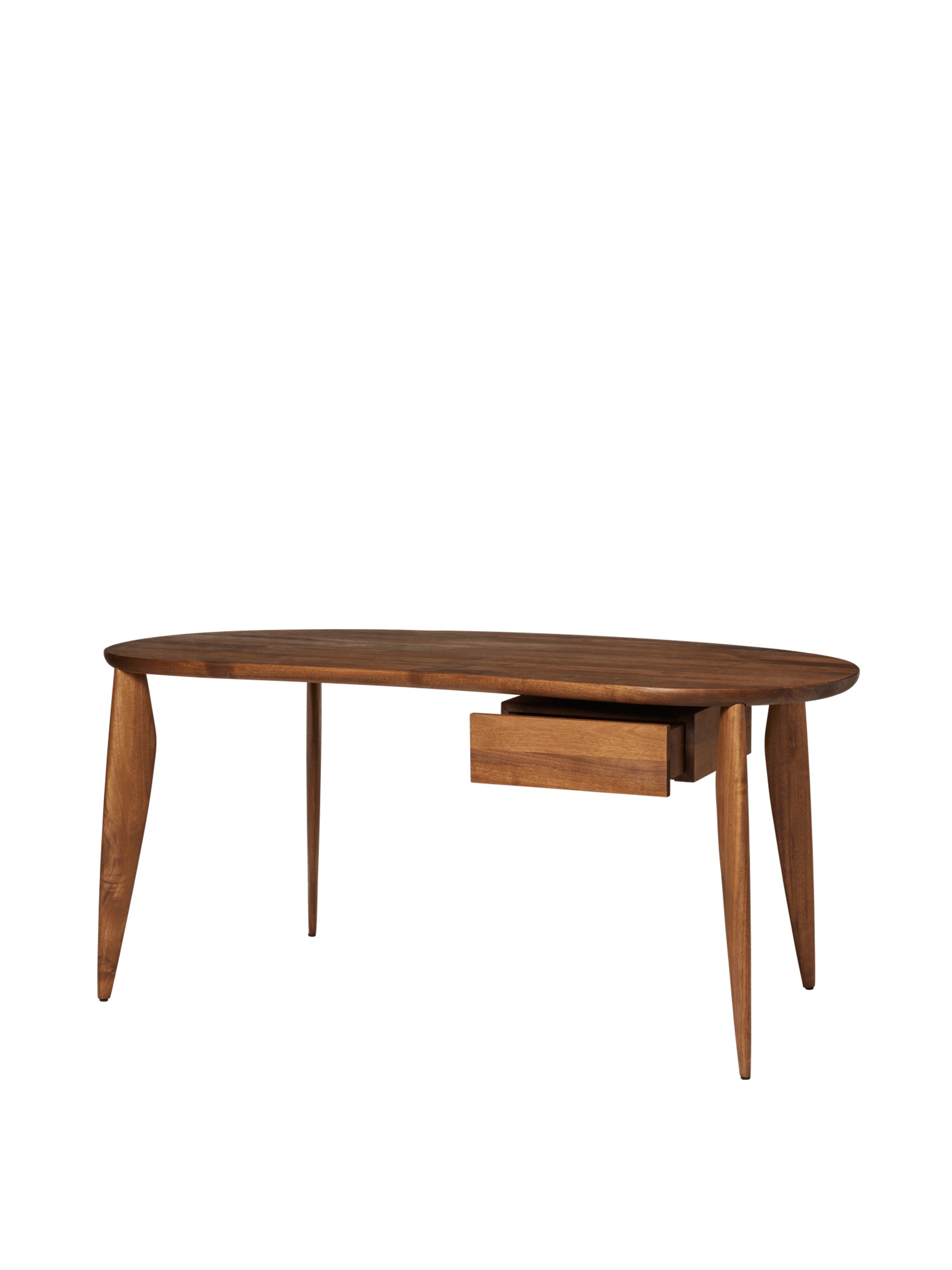 Ferm Living - Desk - Feve Table - Walnut