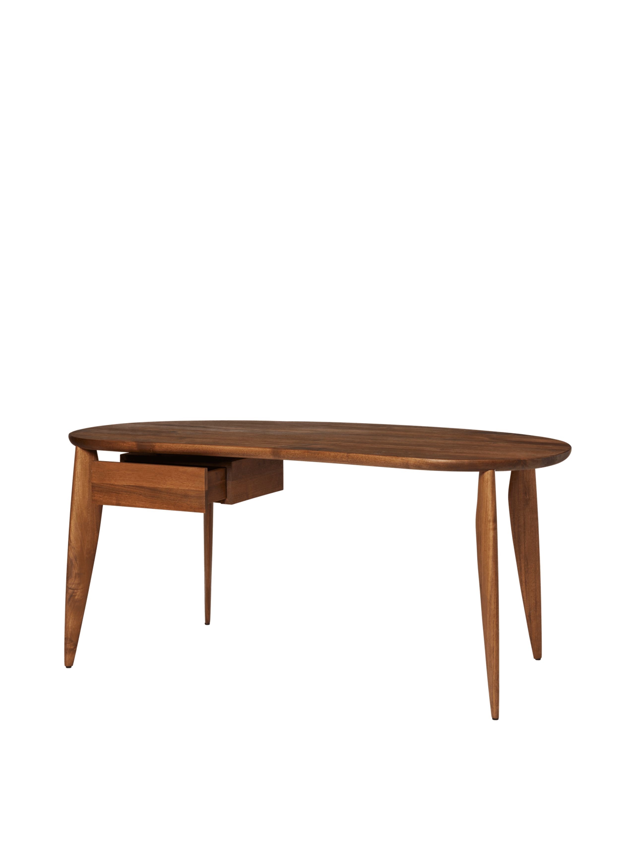 Ferm Living - Desk - Feve Table - Walnut