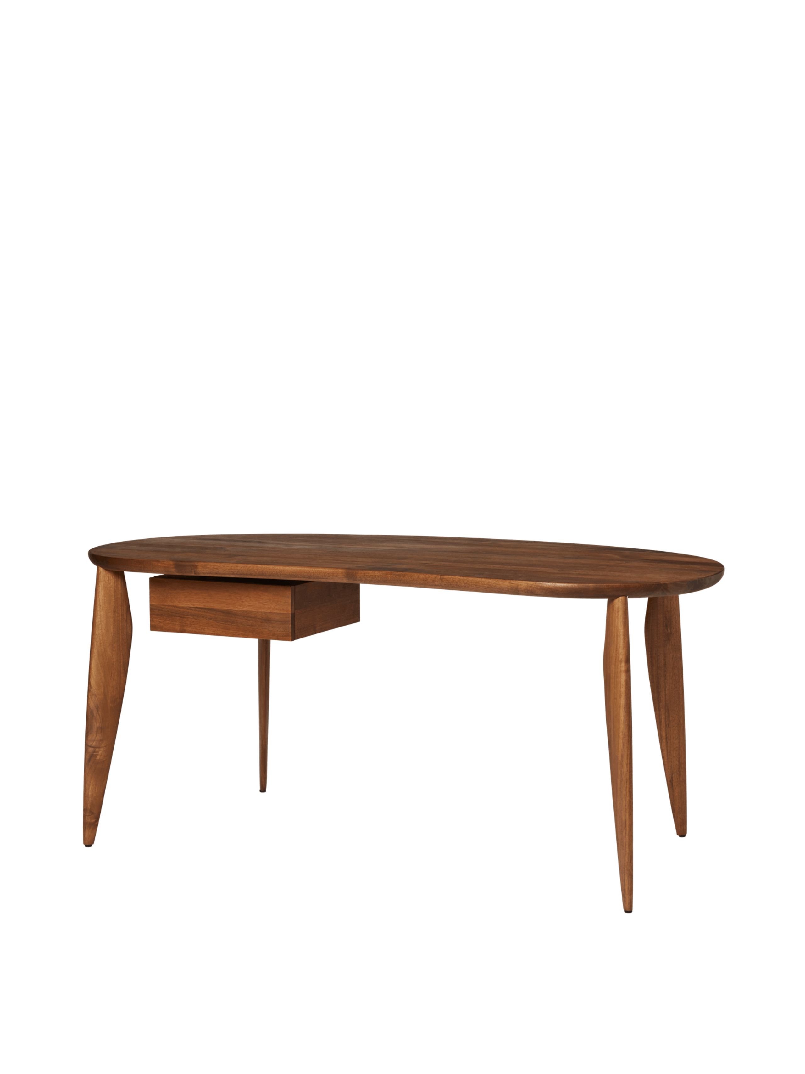 Ferm Living - Desk - Feve Table - Walnut