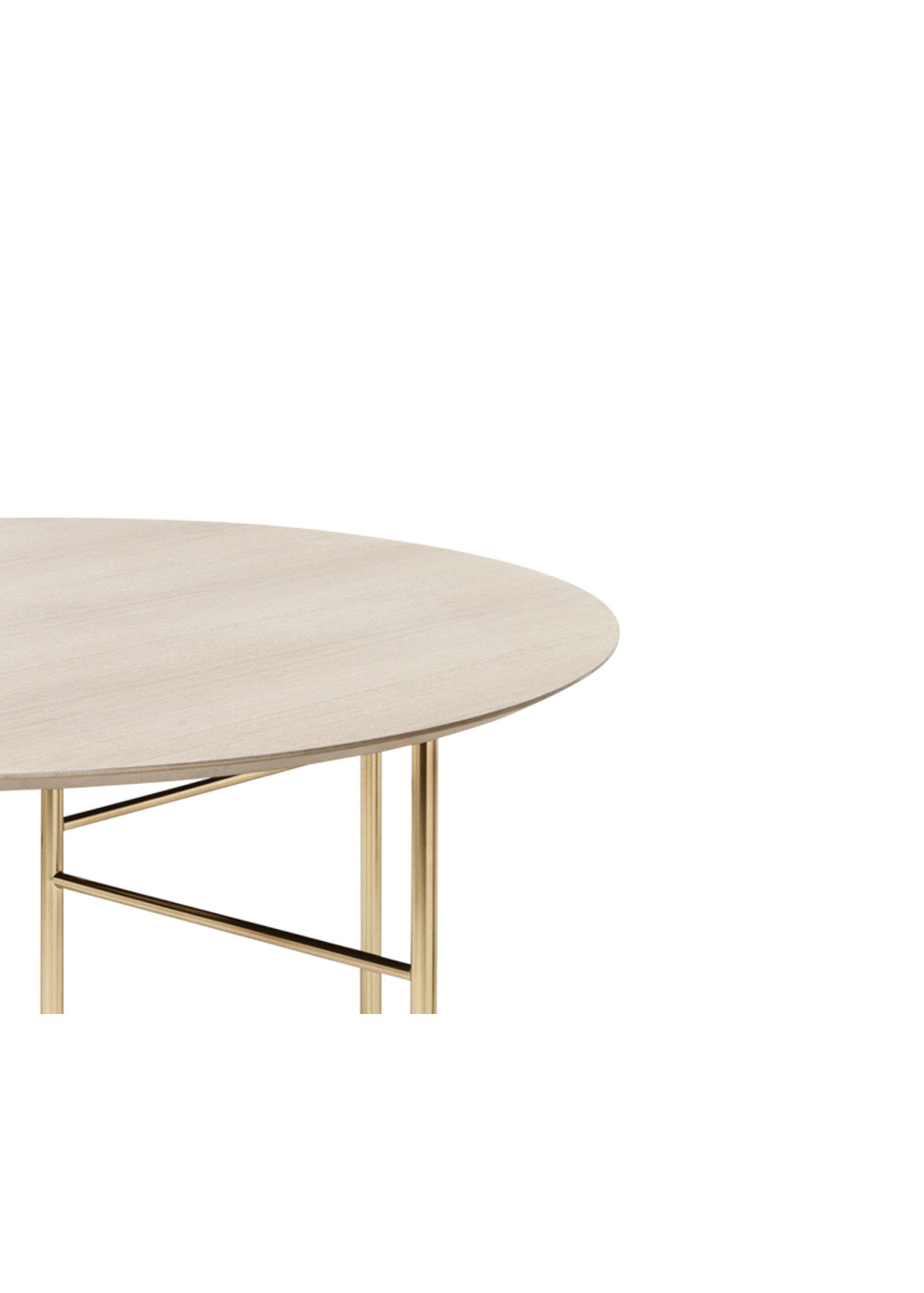 Ferm Living - Bureau - Mingle Table Top / Round - Natural Oak Veneer