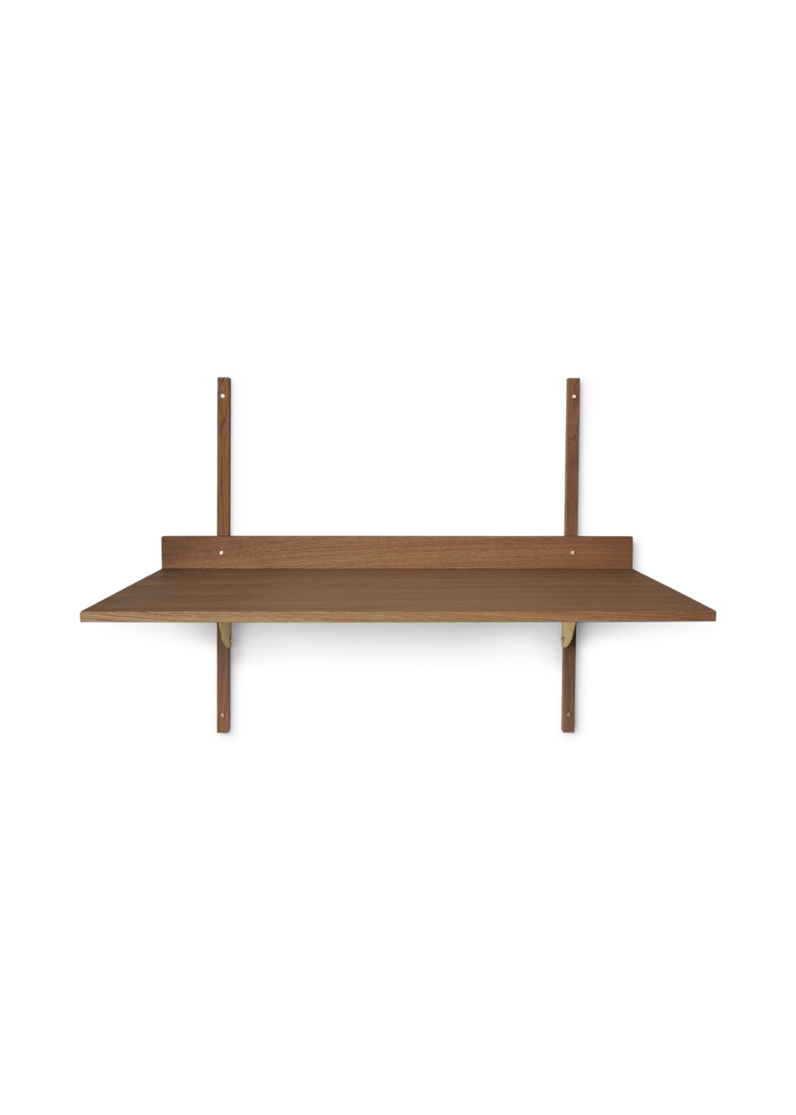 Ferm Living - Desk - Sector Desk - Smoked Oak/Brass