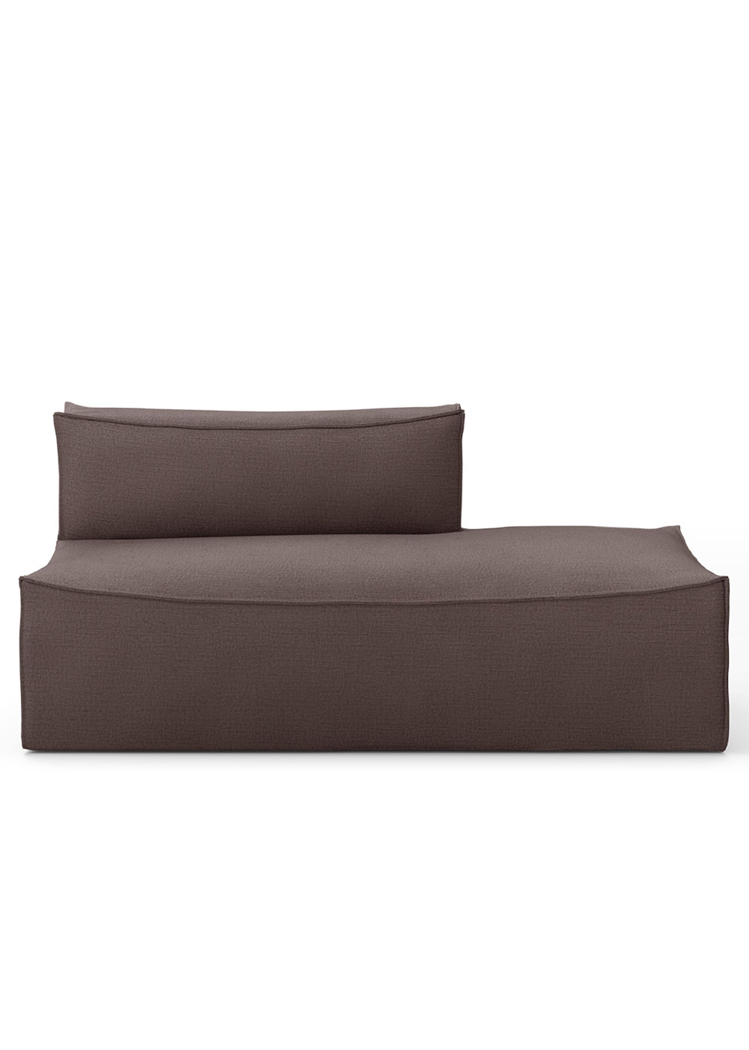 Ferm Living - Sofá - Catena Sofa - Large - L301 / Hot Madison Reloaded - Brown