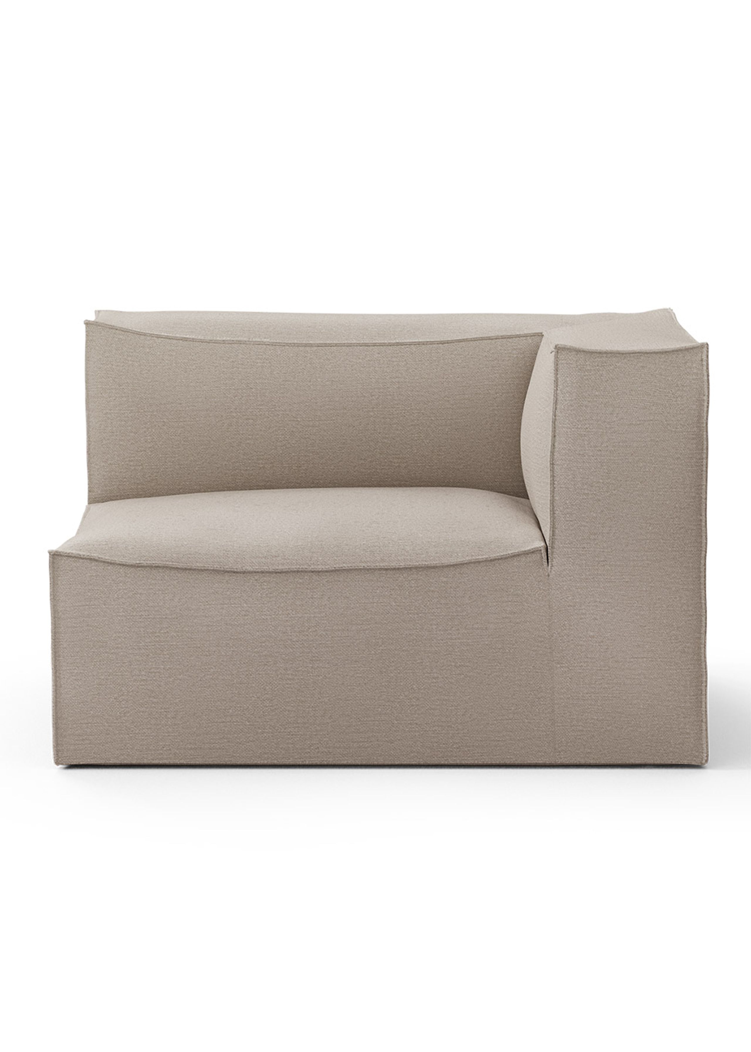 Ferm Living - Couch - Catena Sofa - Small - S401 / Cotton Linen - Natural