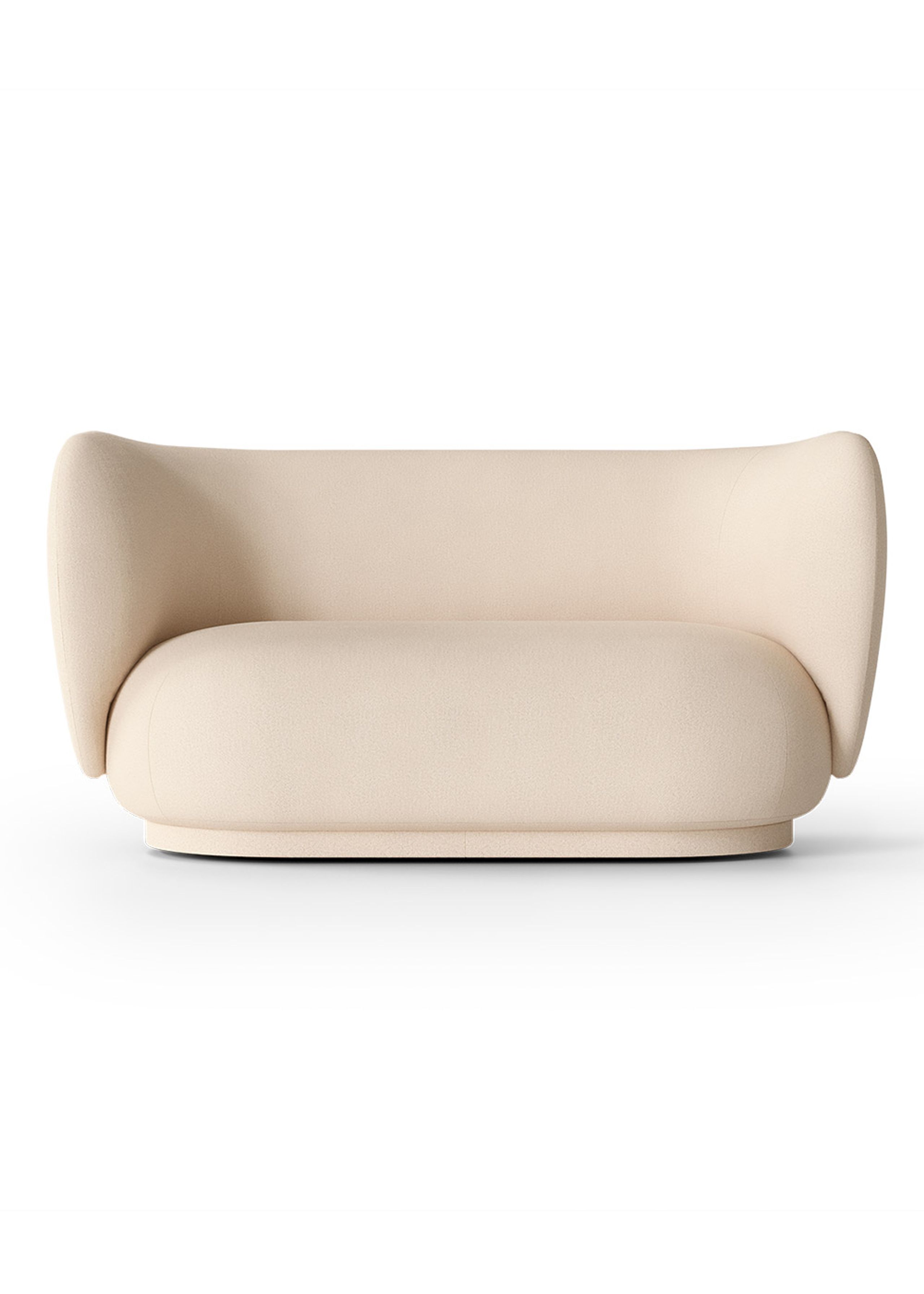 Ferm Living - Sofa - Rico 2-pers Sofa - Brushed - Off White