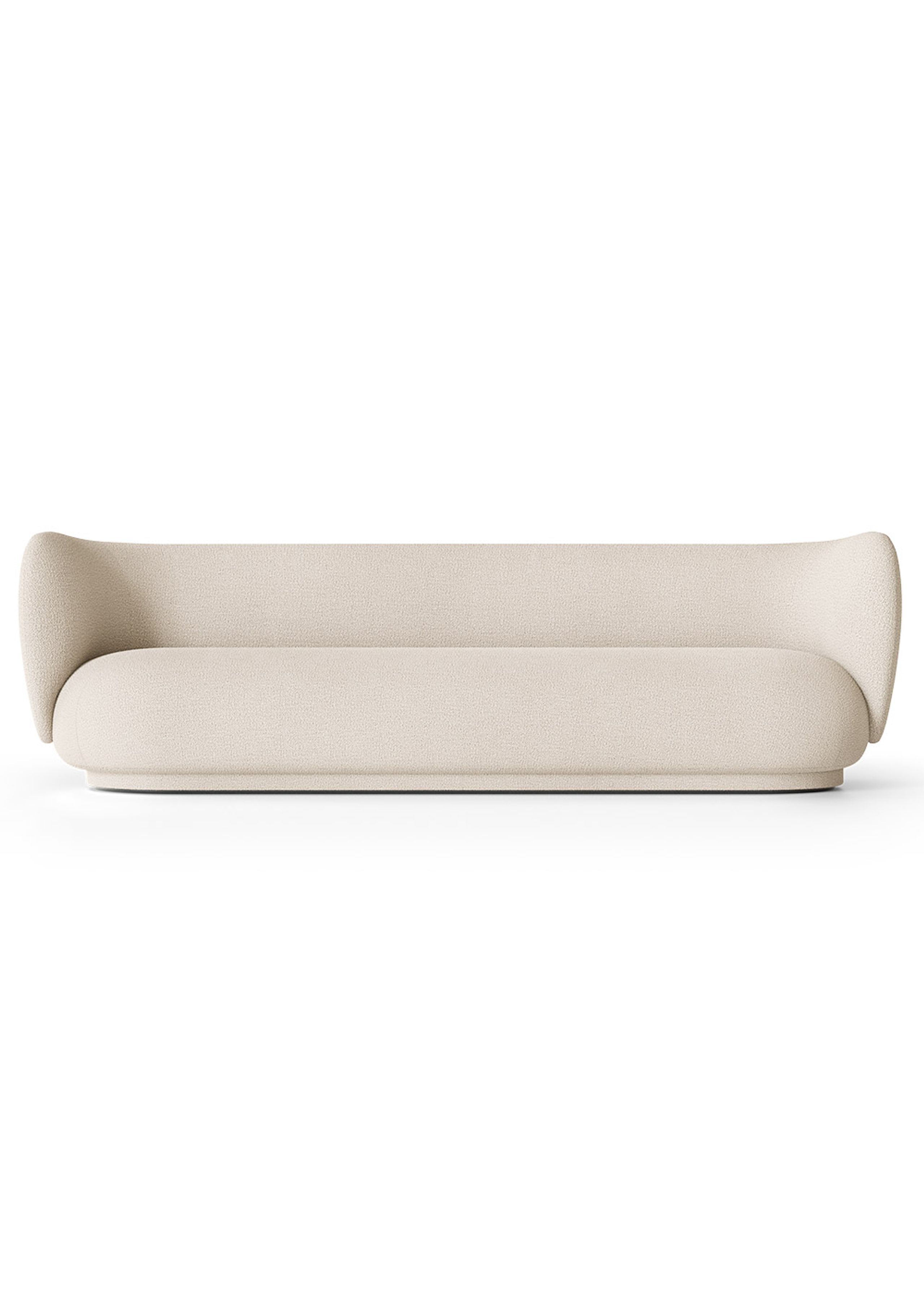 Ferm Living - Couch - Rico 4-pers Sofa - Bouclé - Off-White