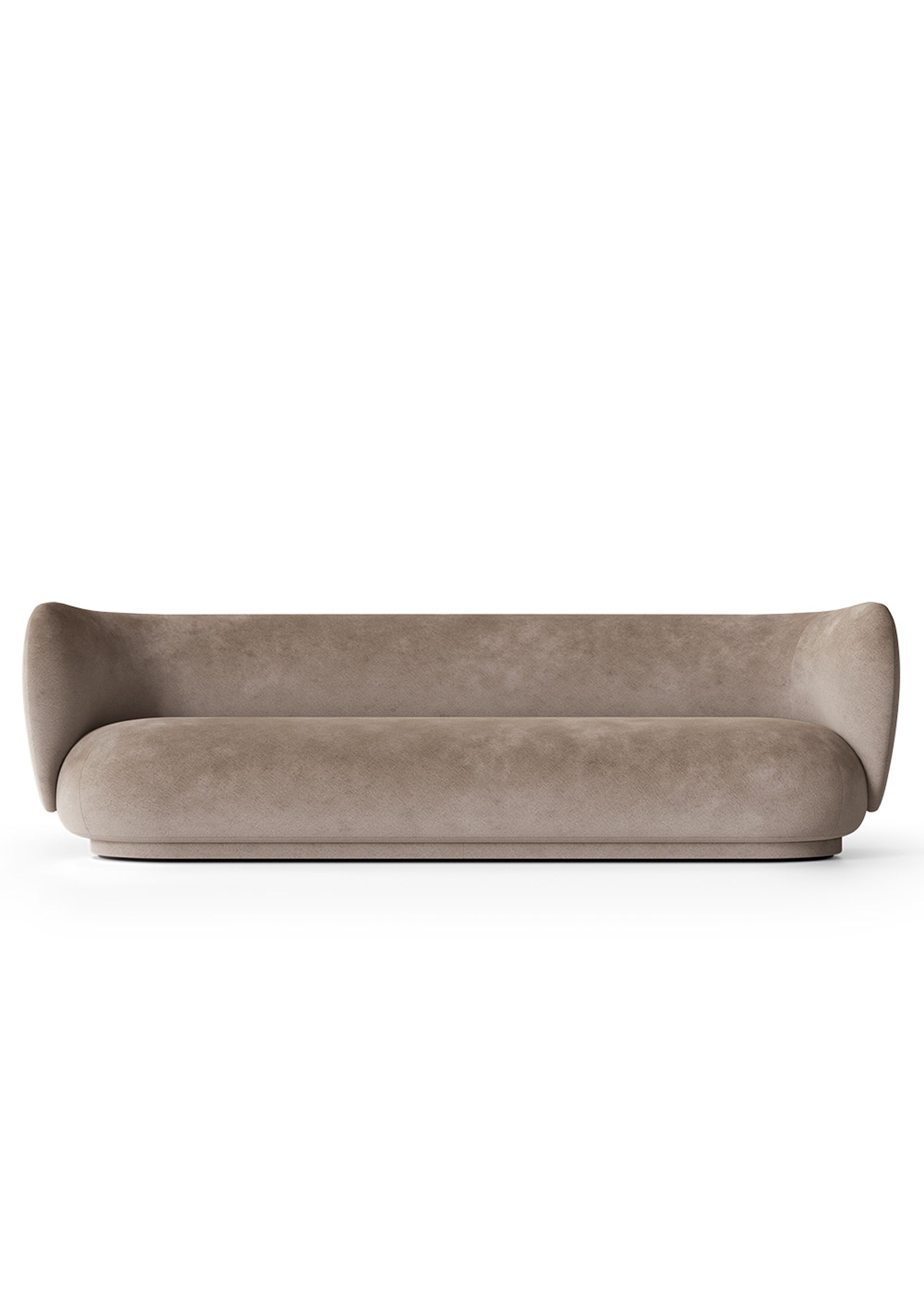 Ferm Living - Sofa - Rico 4-pers Sofa - Faded Velvet - Beige