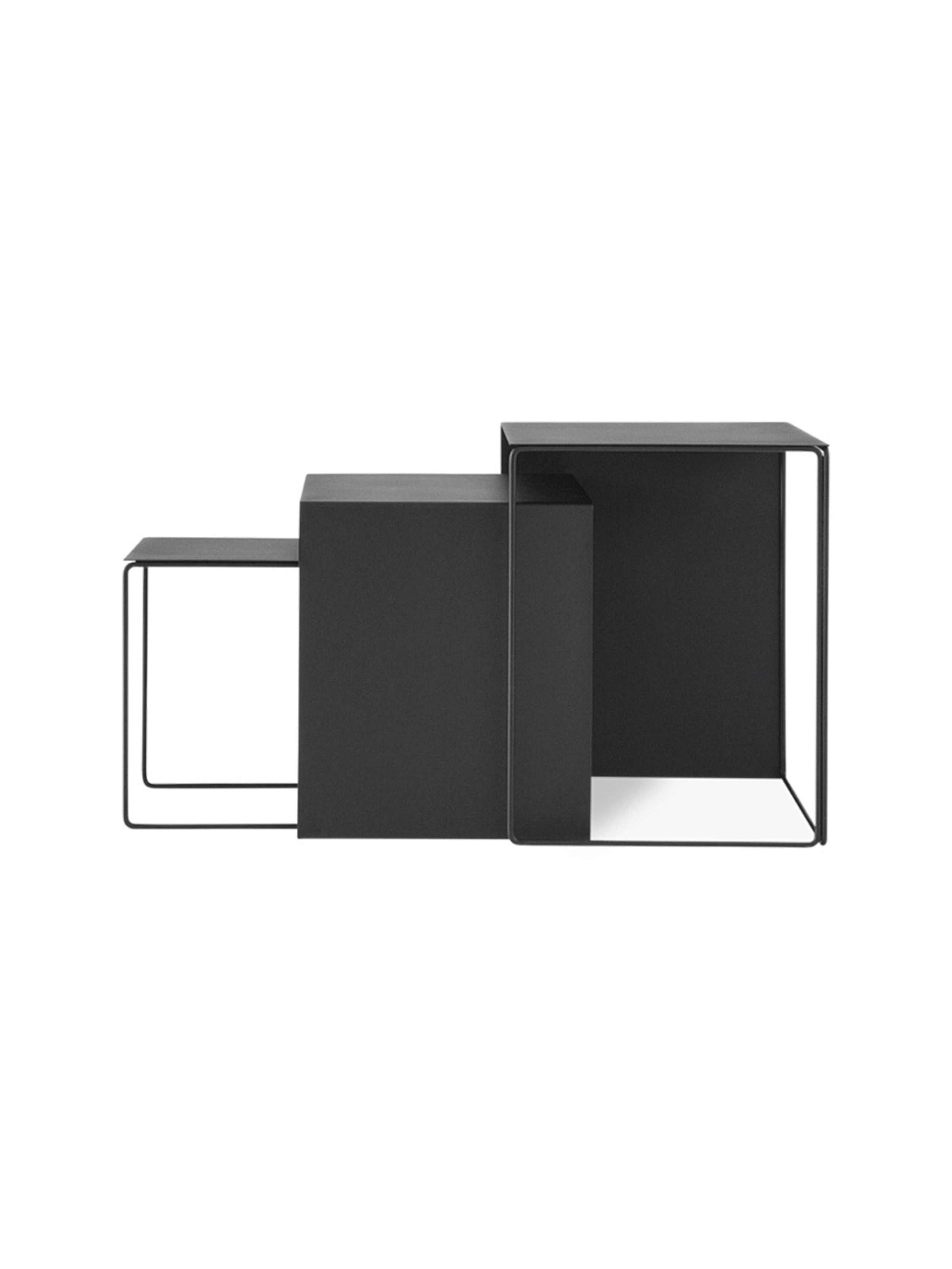 Ferm Living - Table basse - Cluster Tables - Black