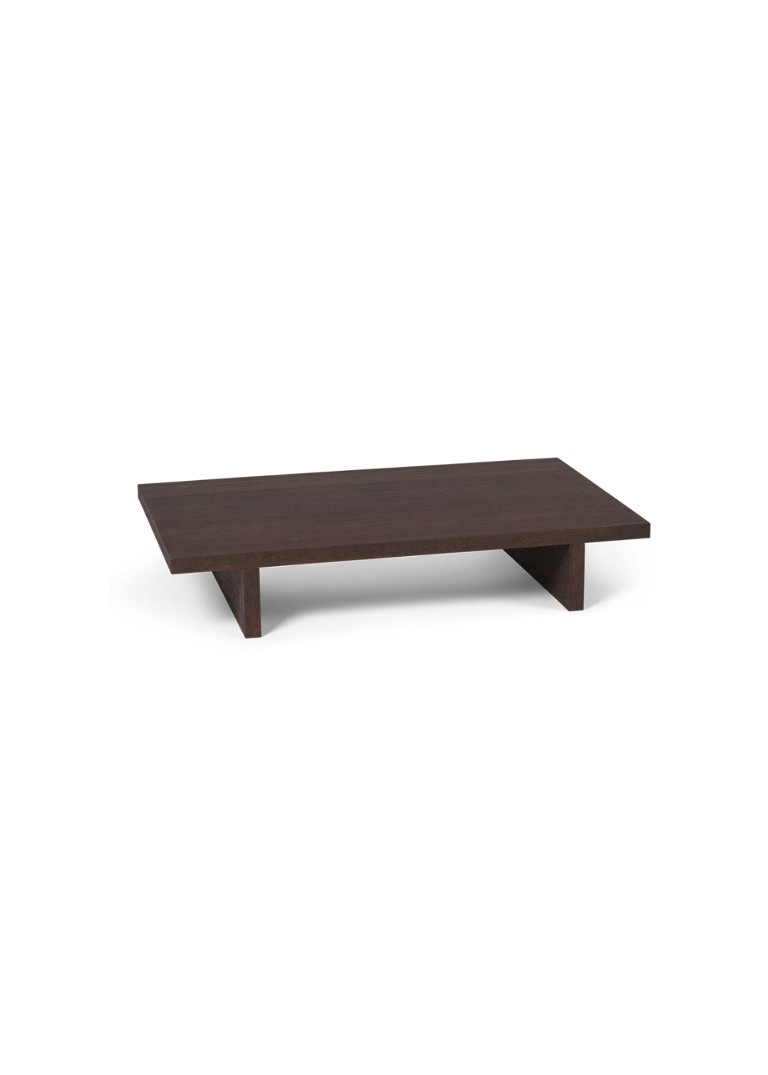 Ferm Living - Konferenční stolek - Kona Low Table - Dark Stained