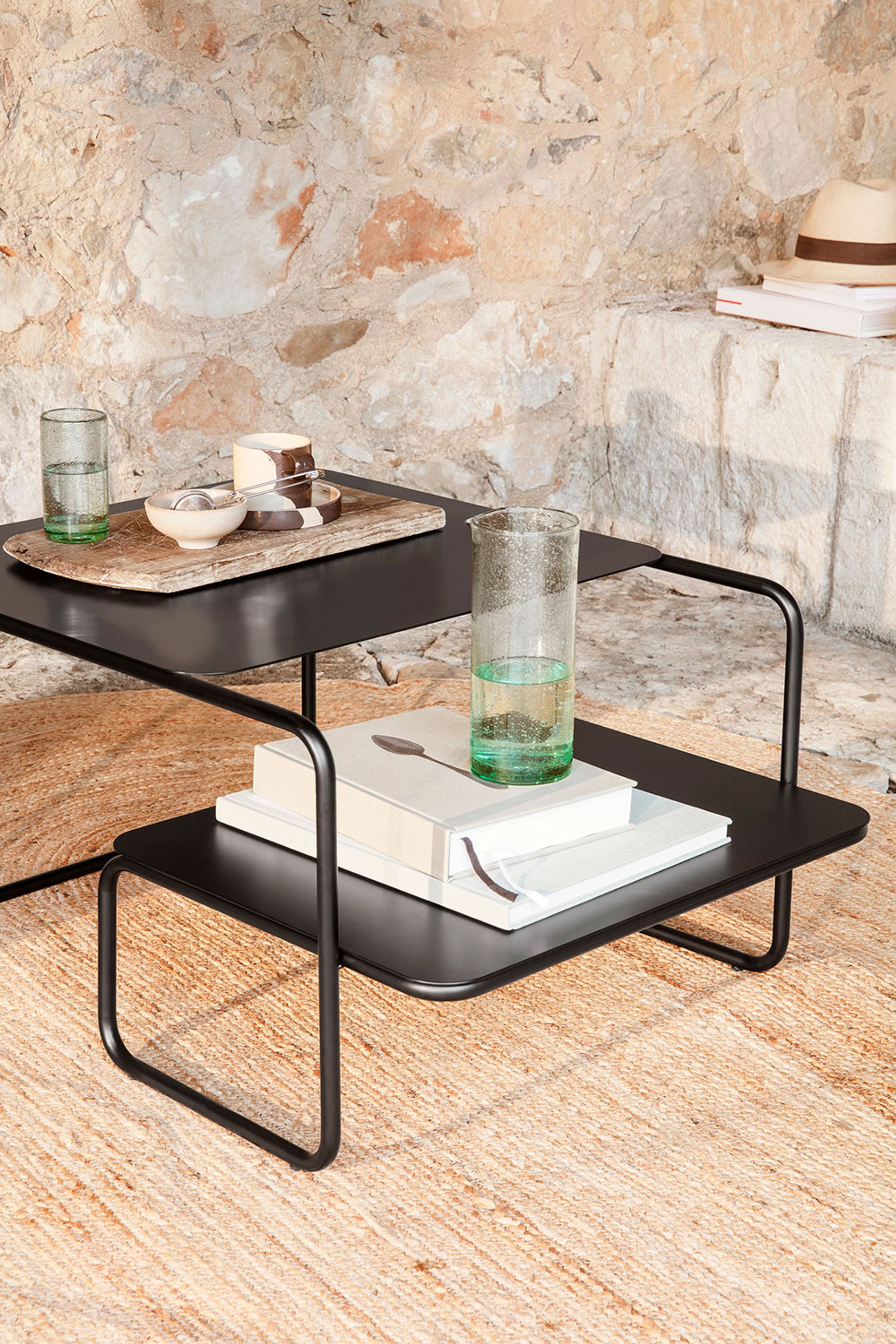 Ferm Living - Coffee table - Level Coffee Table - Black