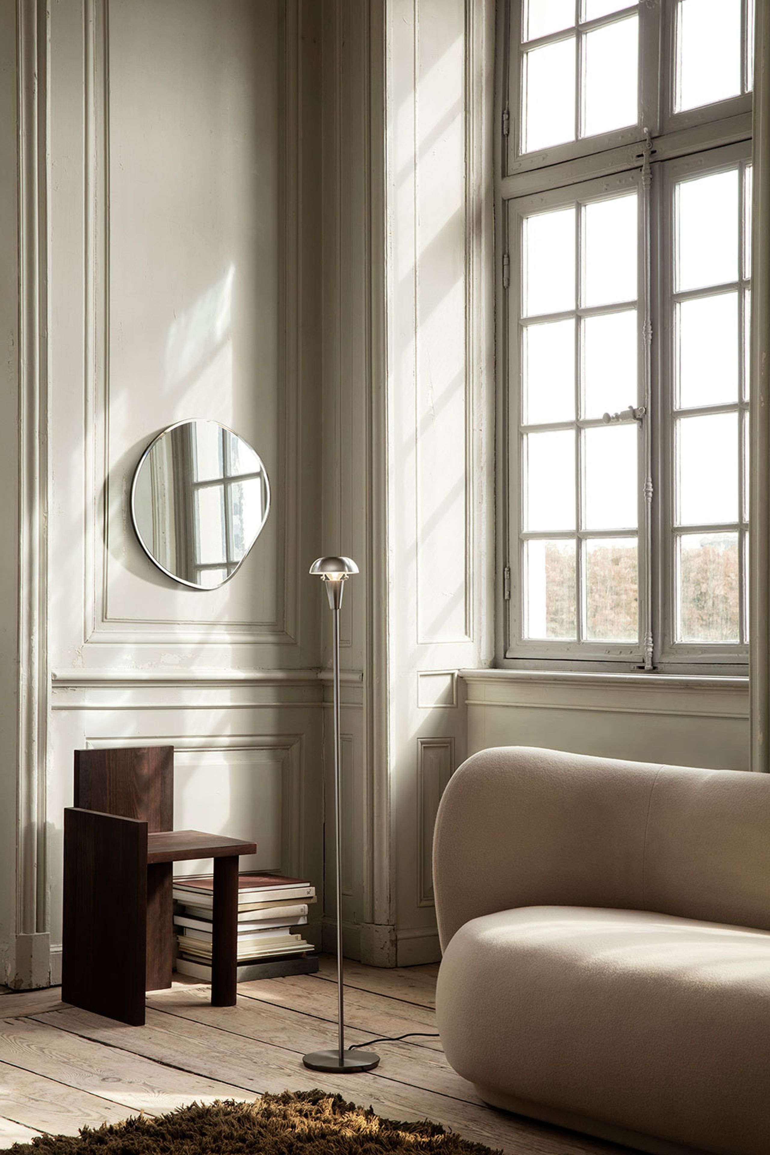 Ferm Living - Mirror - Pond Mirror Dark - X-Large