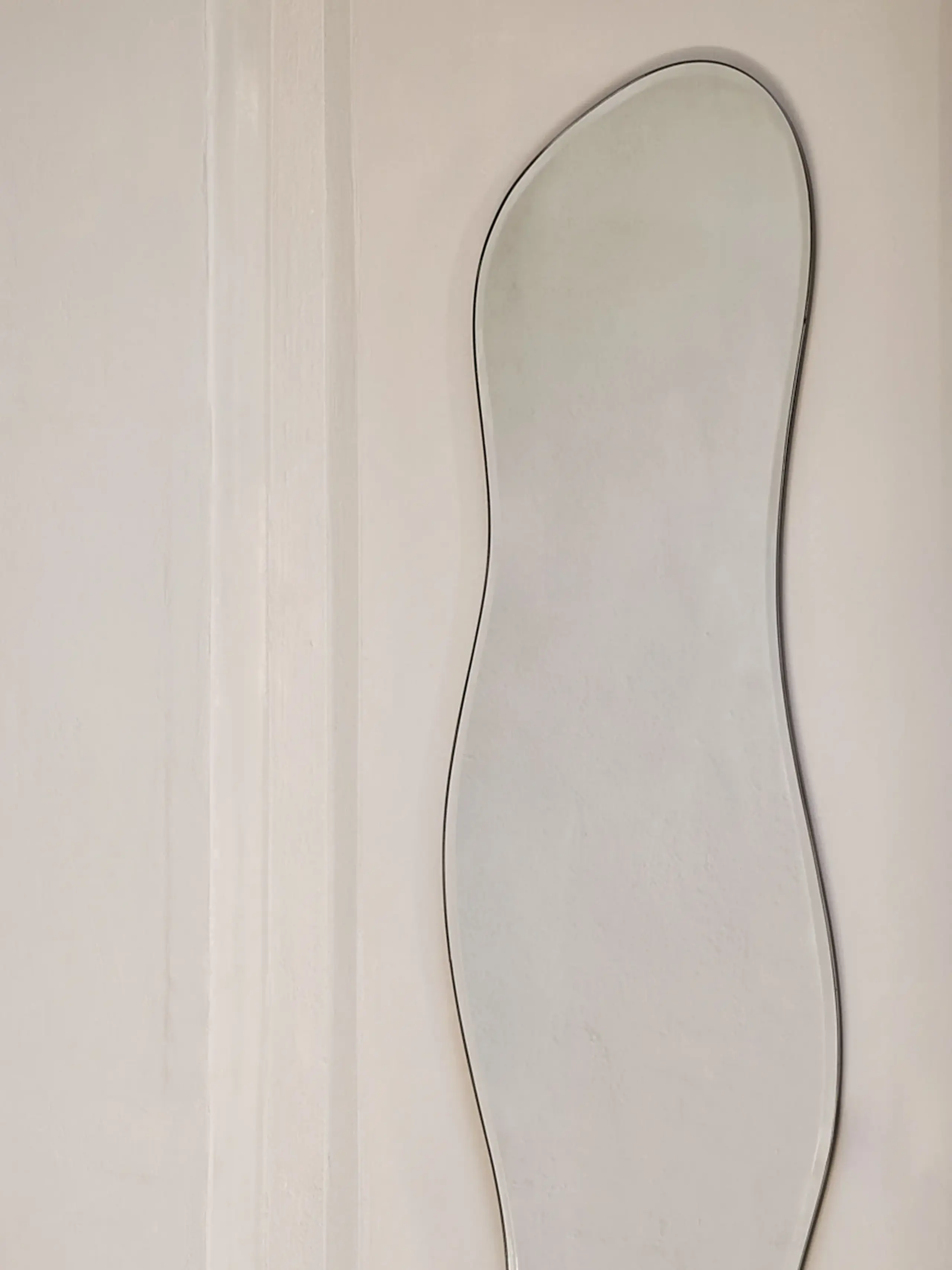 Ferm Living - Spiegel - Pond Mirror - Brass edge - Full size