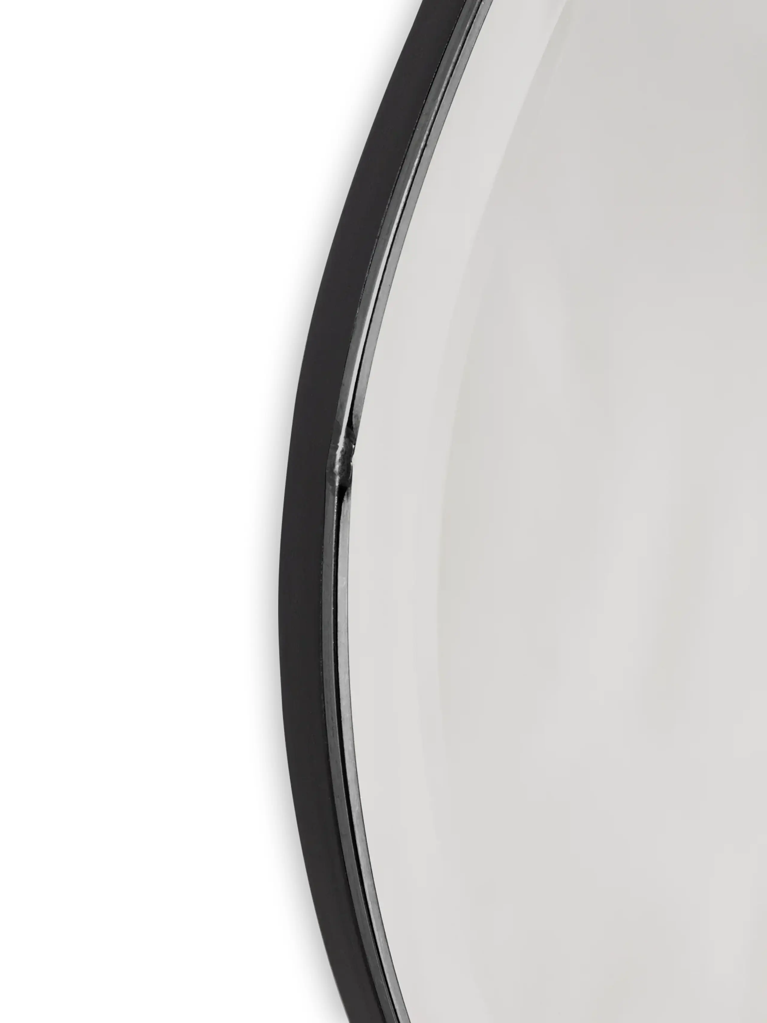 Ferm Living - Spiegel - Pond Mirror - Dark Chrome Edge - Full size