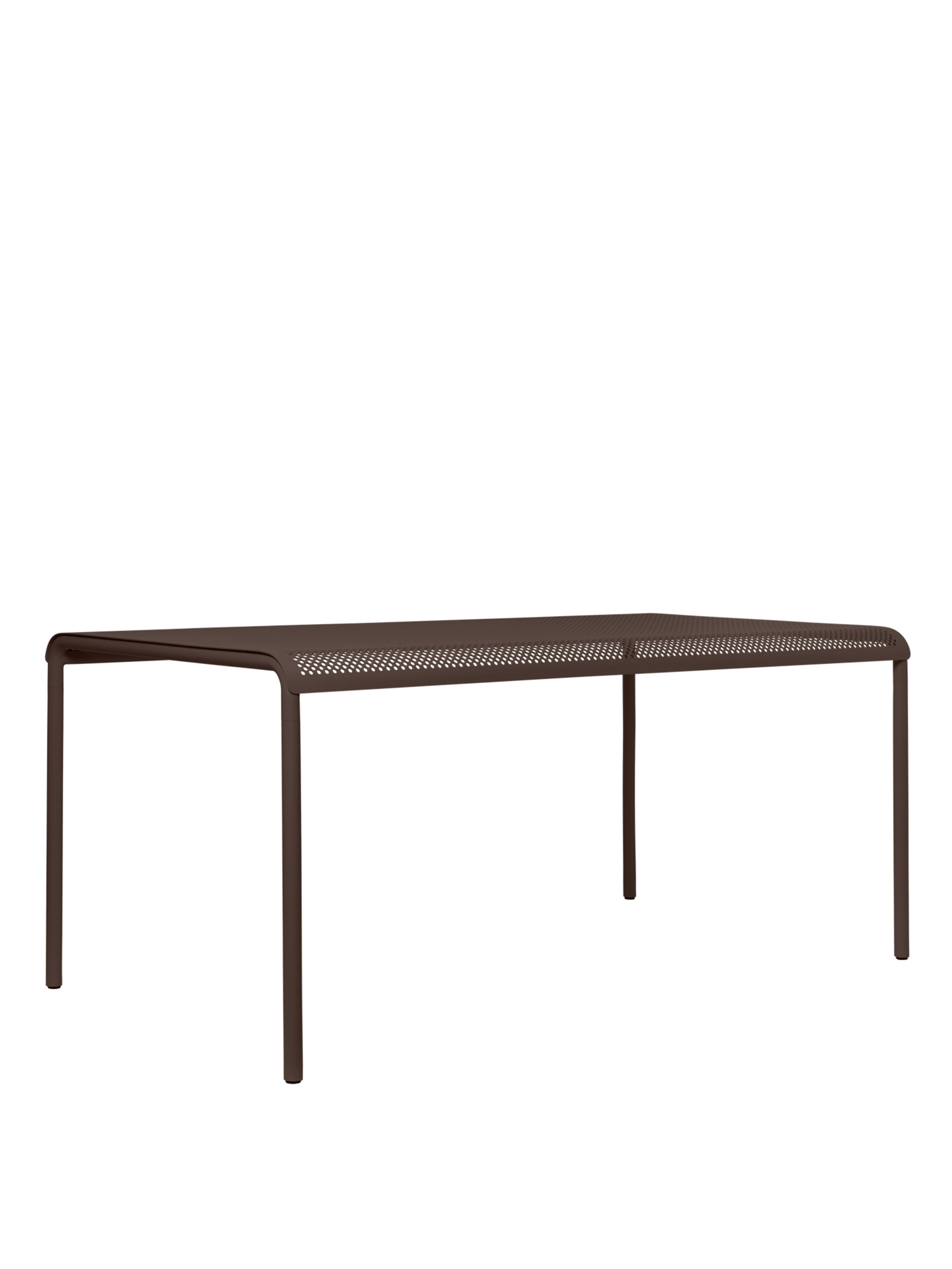 Ferm Living - Gartentisch - Dapple Dining Table - 160 x 90 - Dark Chocolate