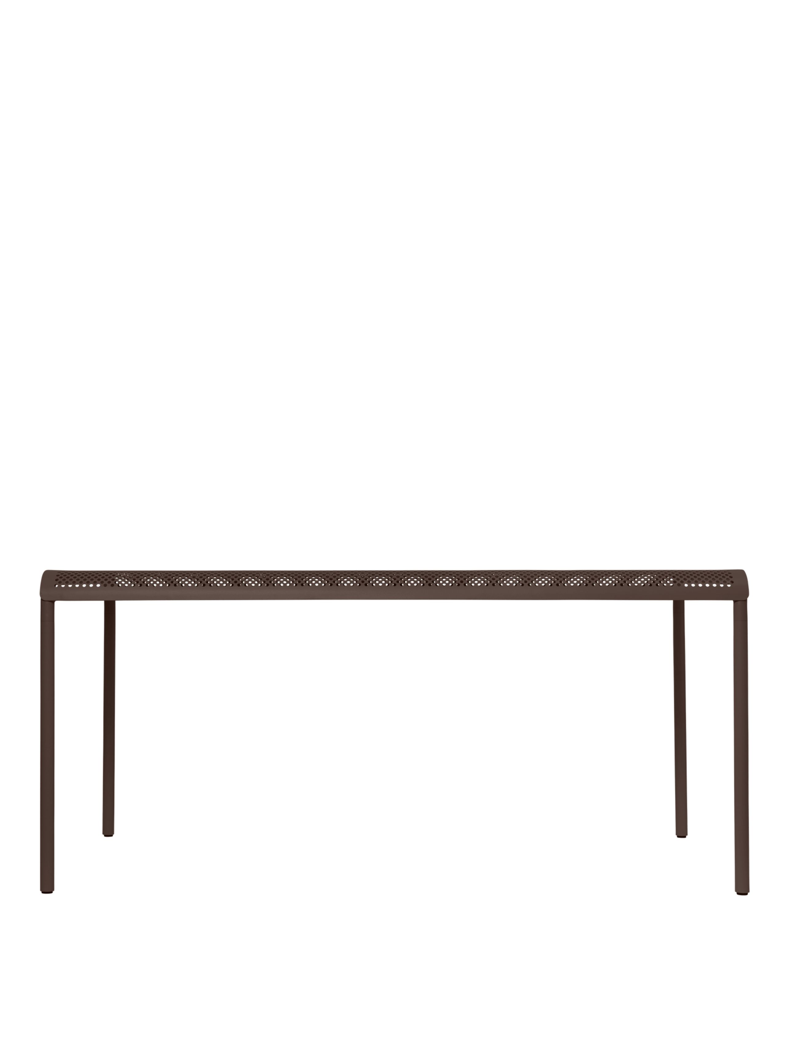Ferm Living - Gartentisch - Dapple Dining Table - 160 x 90 - Dark Chocolate
