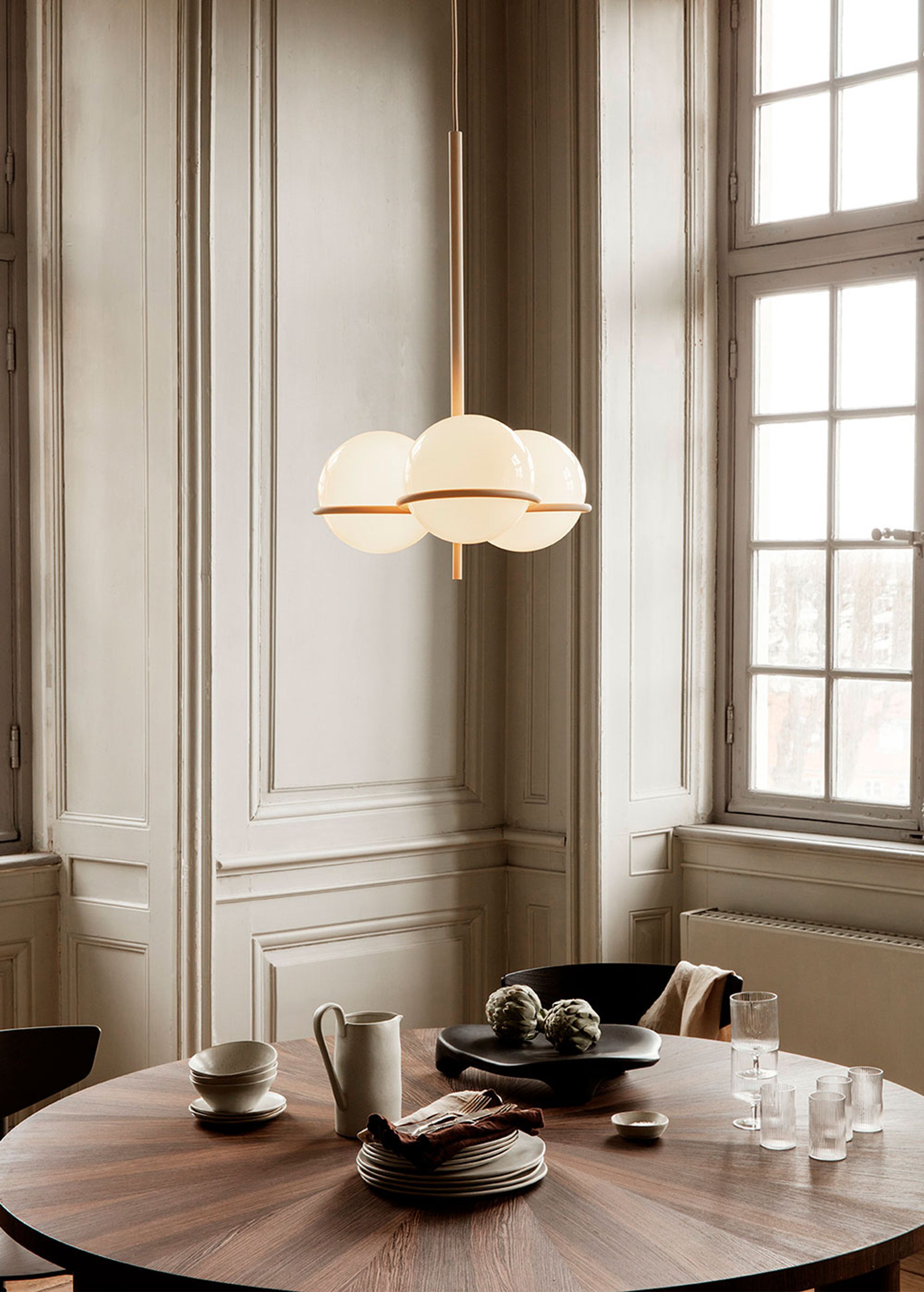 Ferm Living - Dining Table - Post Spisebord - Dark Brown