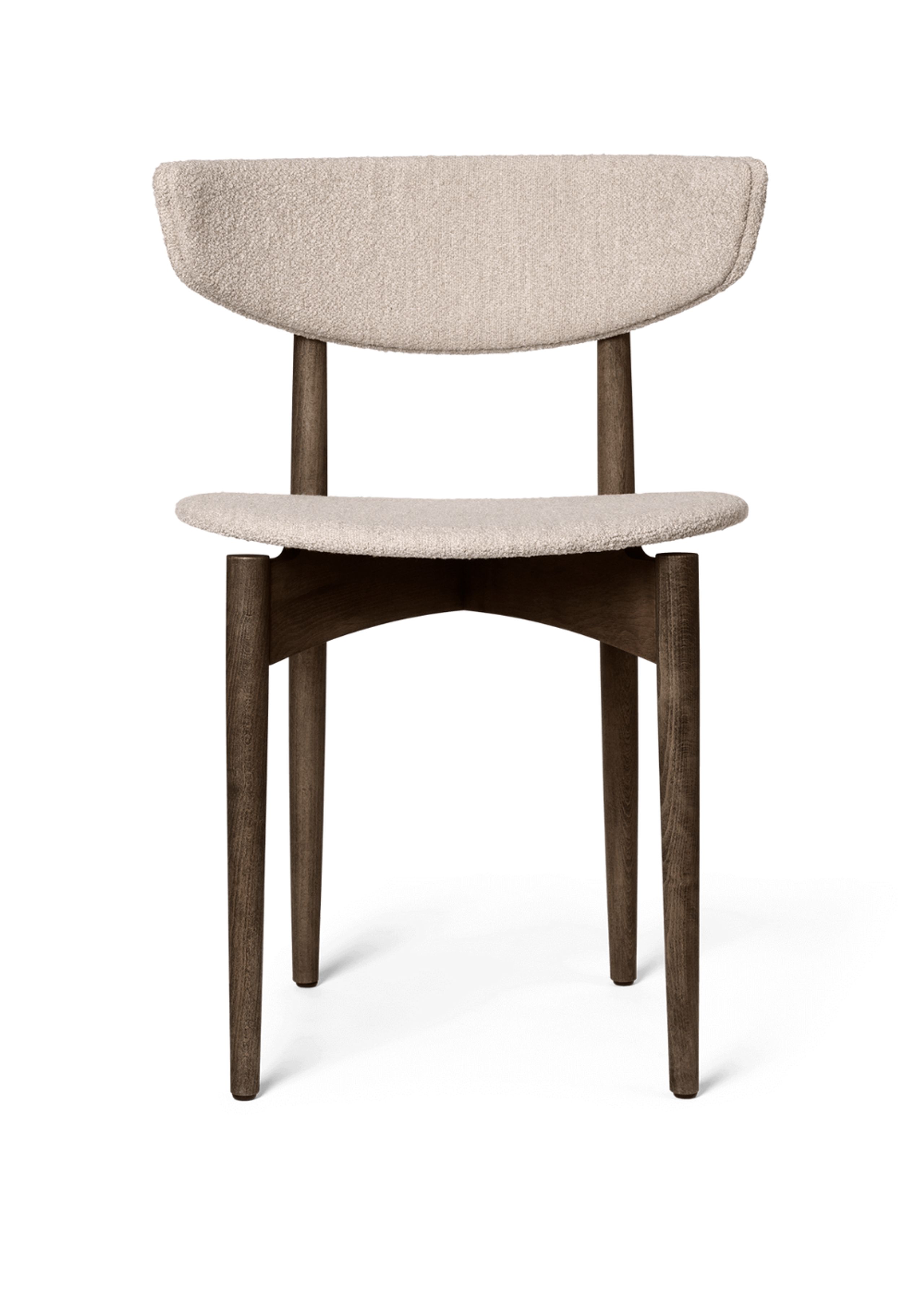 Ferm Living - - Herman Dining Chair - Wooden Frame - Full Upholstery - Beech/Nature