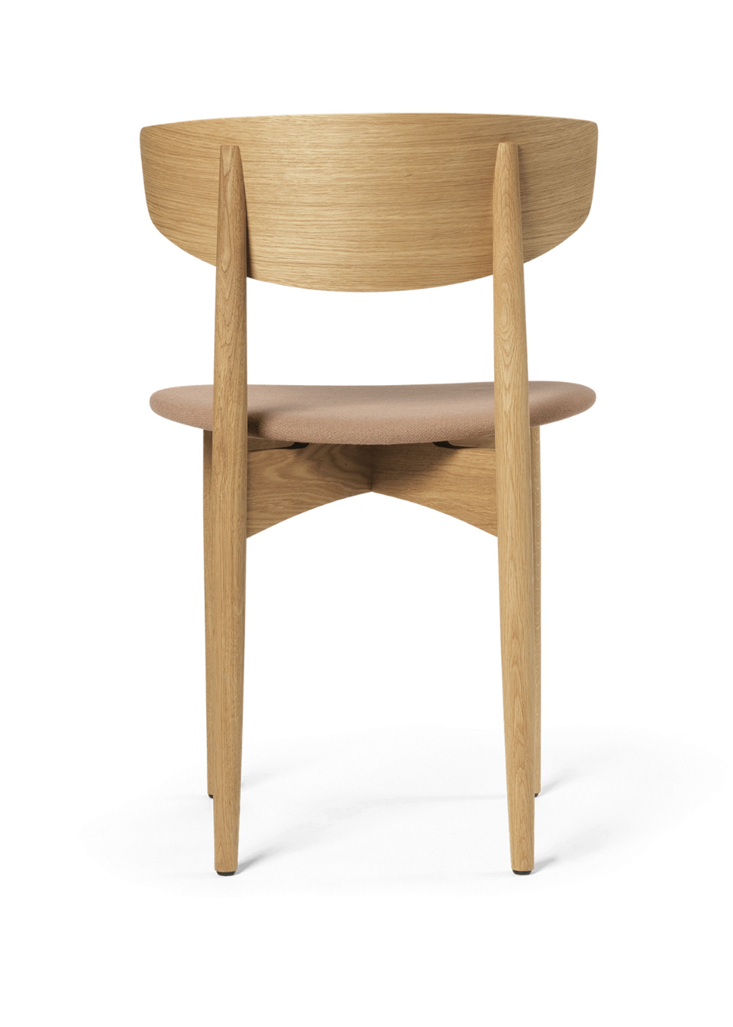 Ferm Living - - Herman Dining Chair - Wooden Frame - Upholstery seat - Oak/244