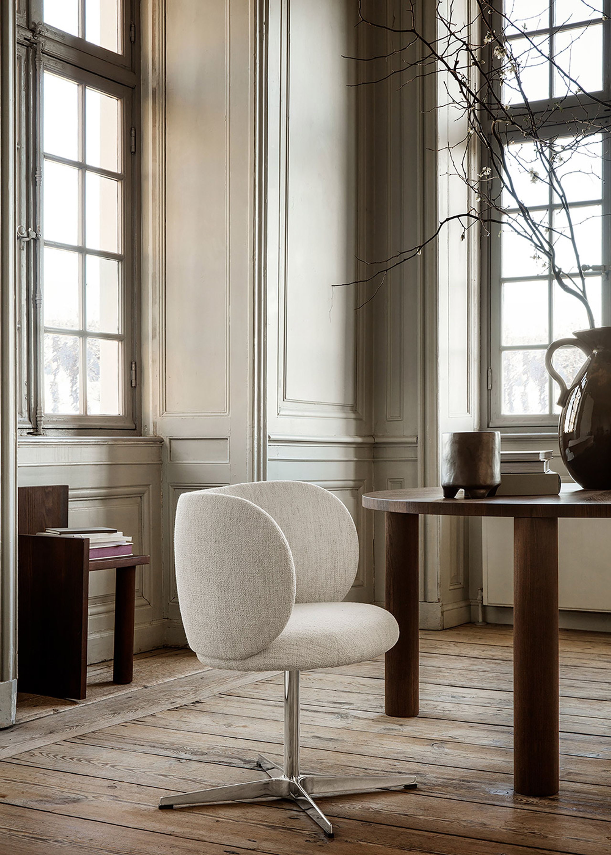 Ferm Living - Dining chair - Rico Dining Swivel Chair - Hallingdal 376