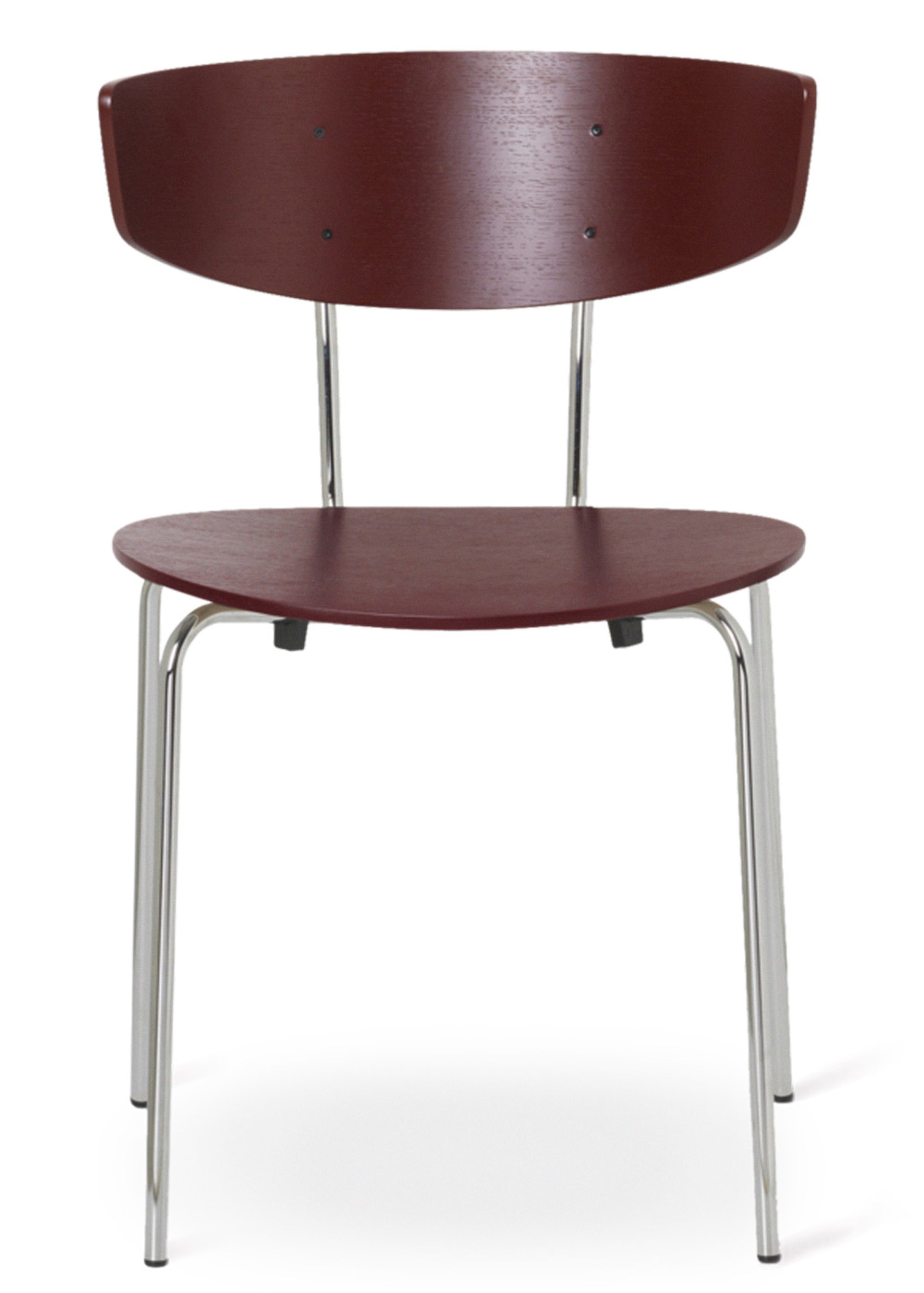 Ferm Living - - Herman Chair - Red Brown