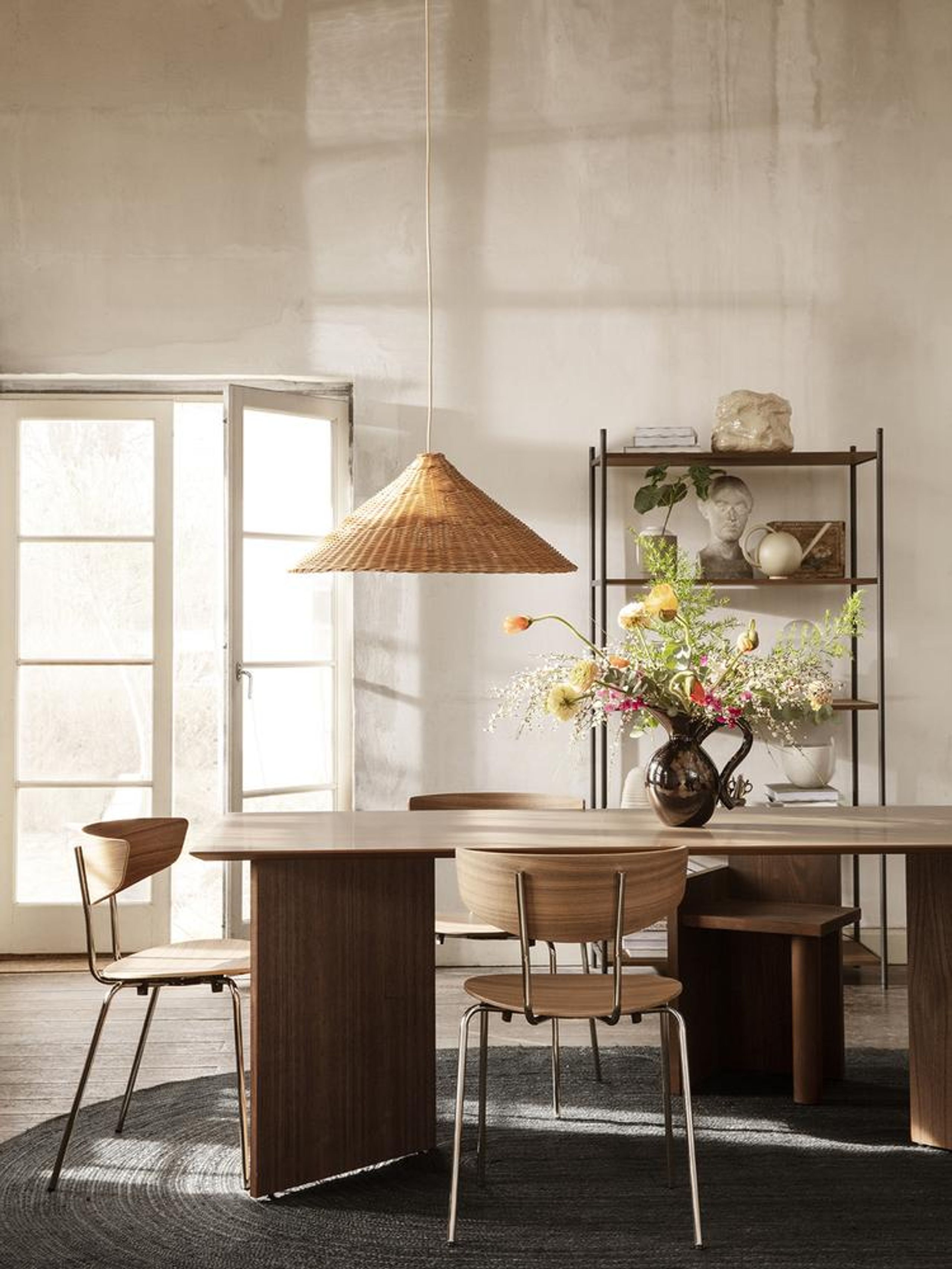 Ferm Living - Jedálenská stolička - Herman Chair - Walnut