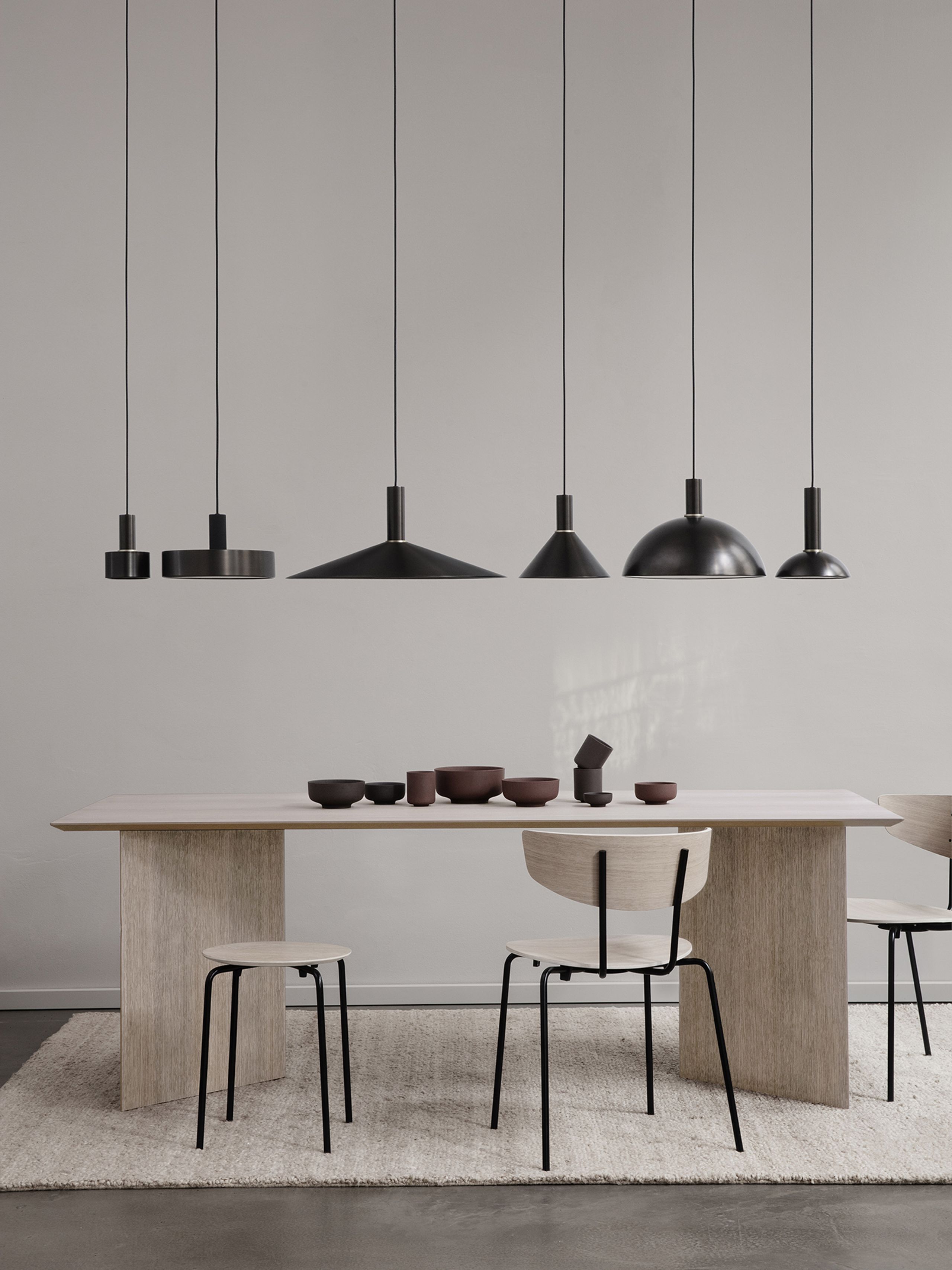 Ferm Living - Esstischstuhl - Herman Chair - White oiled oak