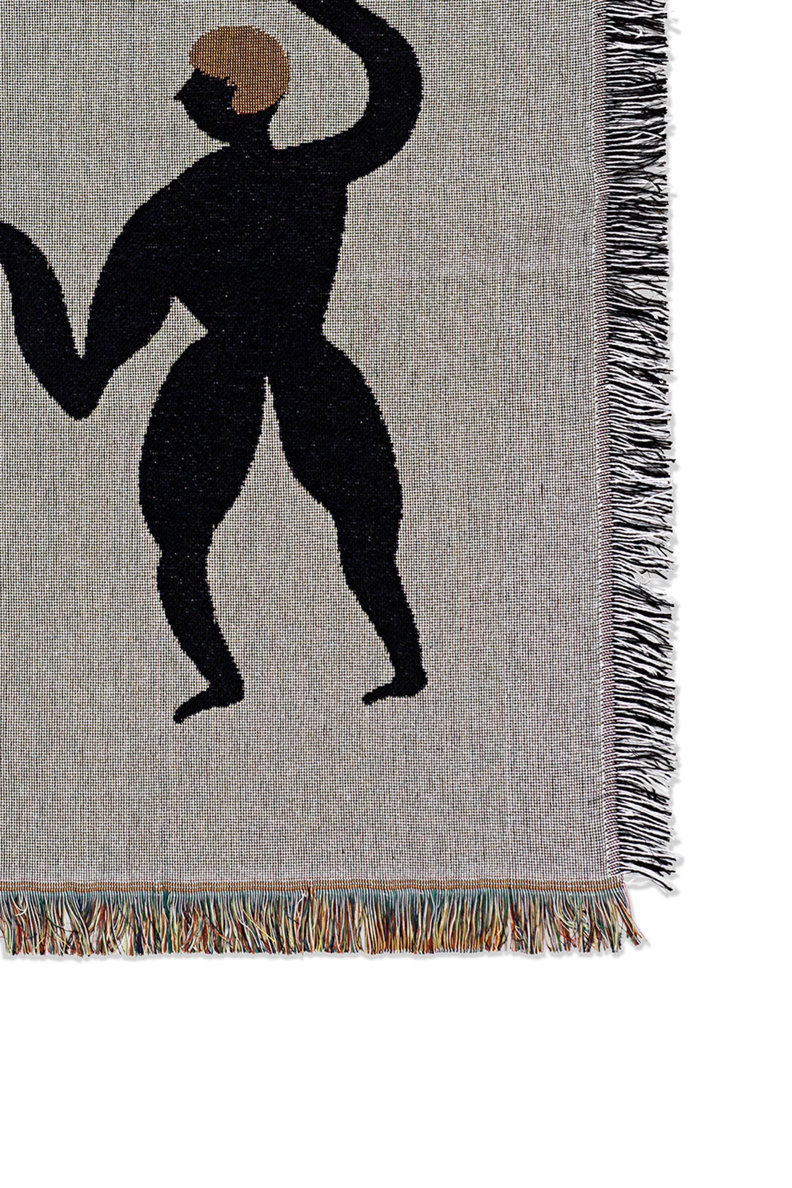 Ferm Living - Deken - Free Tapestry Blanket - Grey