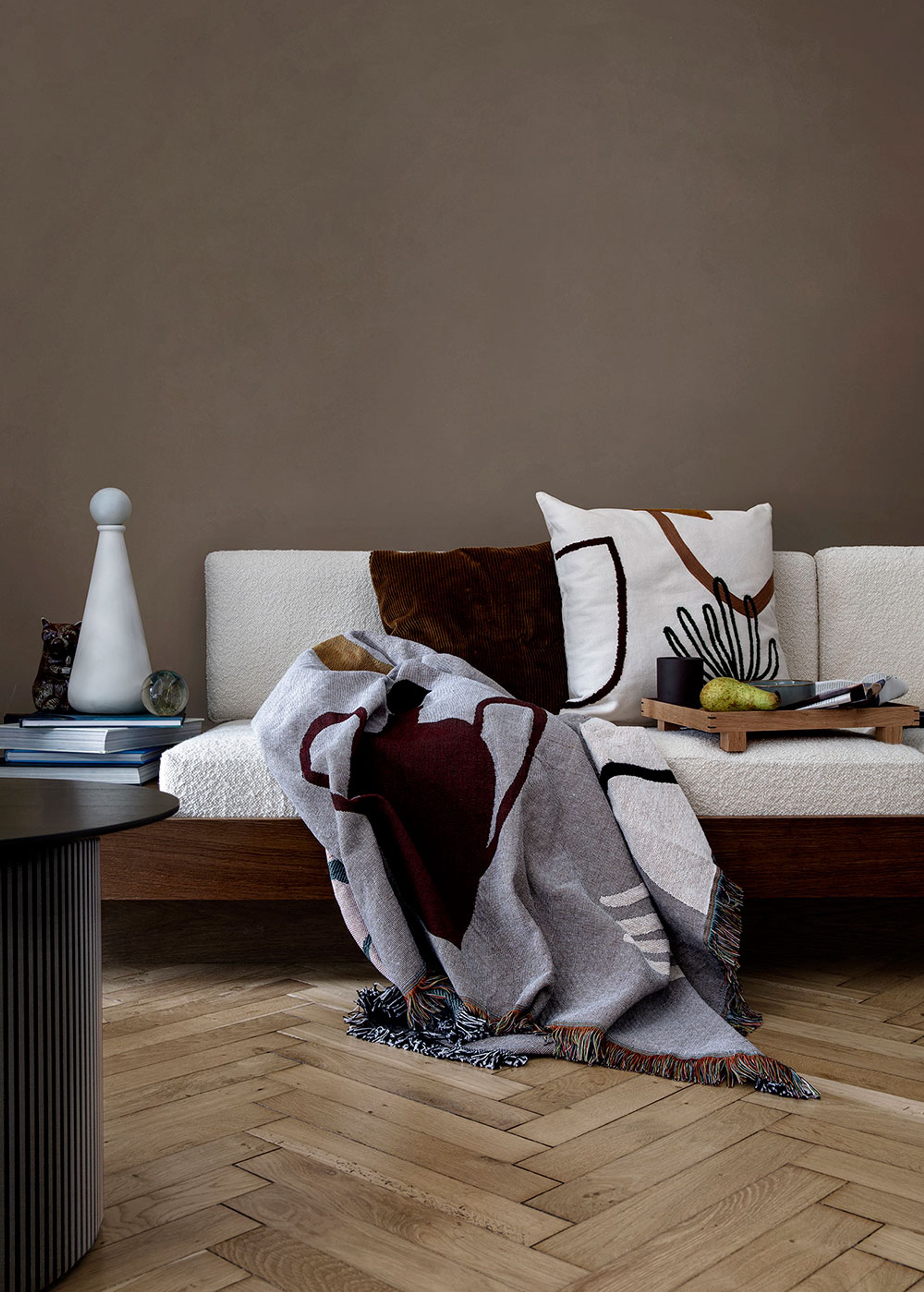 Ferm Living - Koc - Mirage Blanket - Grey