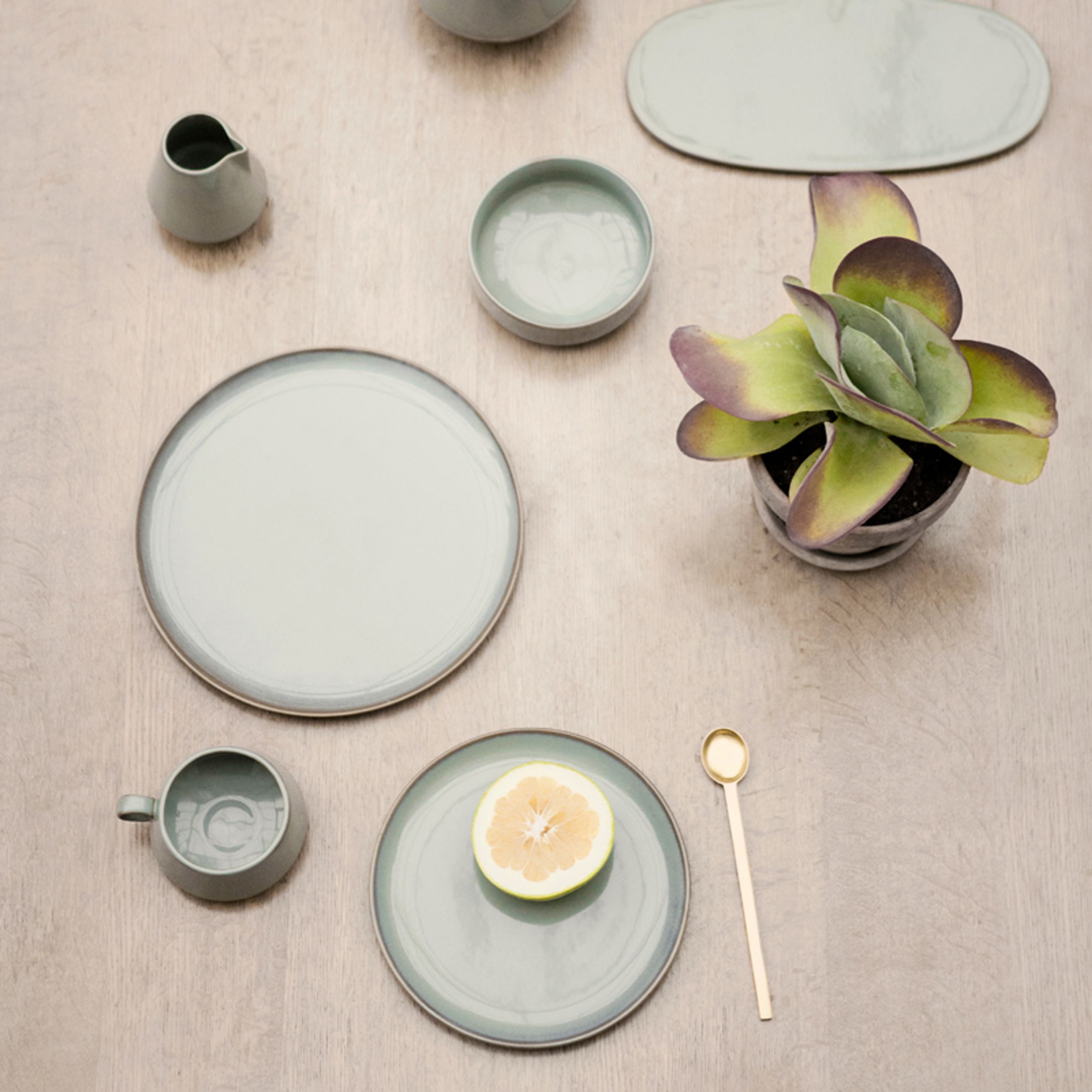 Ferm Living - Plate - Neu Plate - Grey - Small